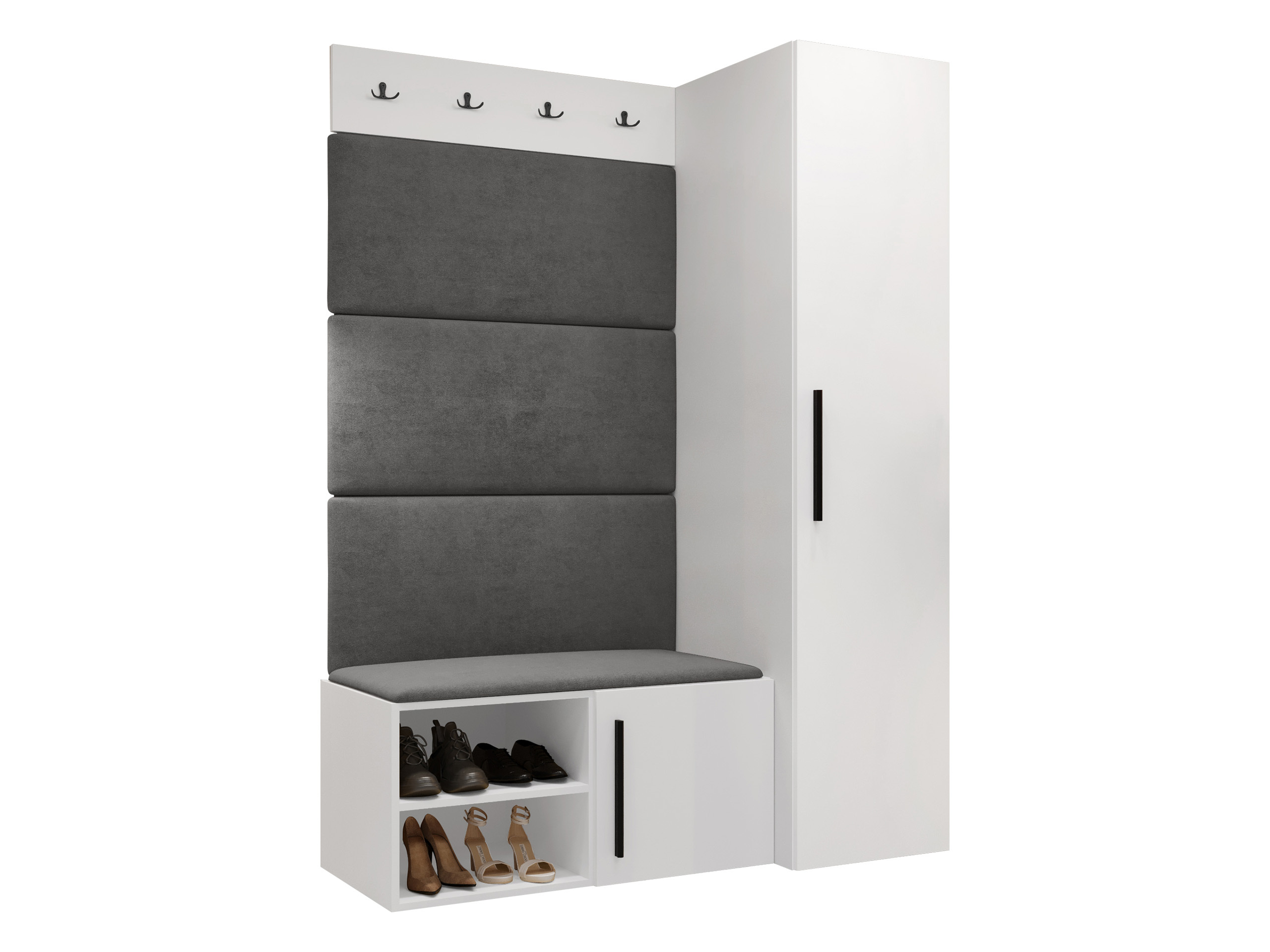 Σετ διαδρόμου Nitos II (Άσπρο)