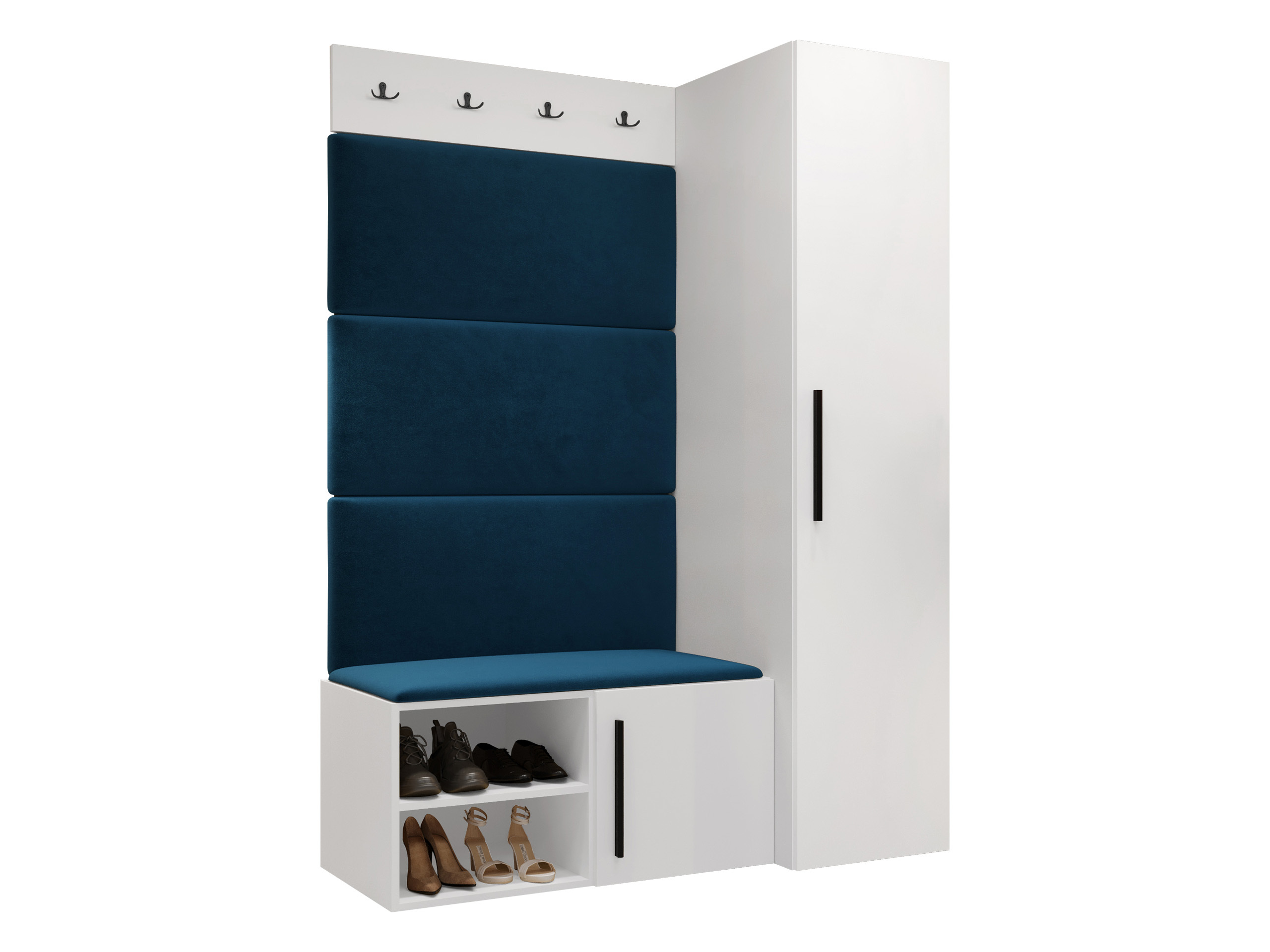 Σετ διαδρόμου Nitos II (Άσπρο)