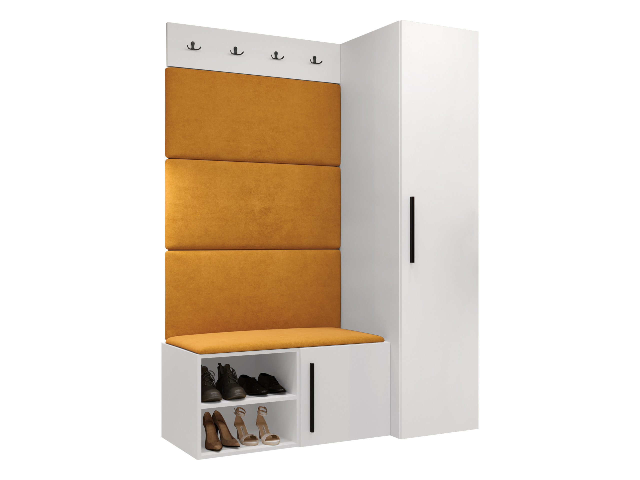 Σετ διαδρόμου Nitos II (Άσπρο)