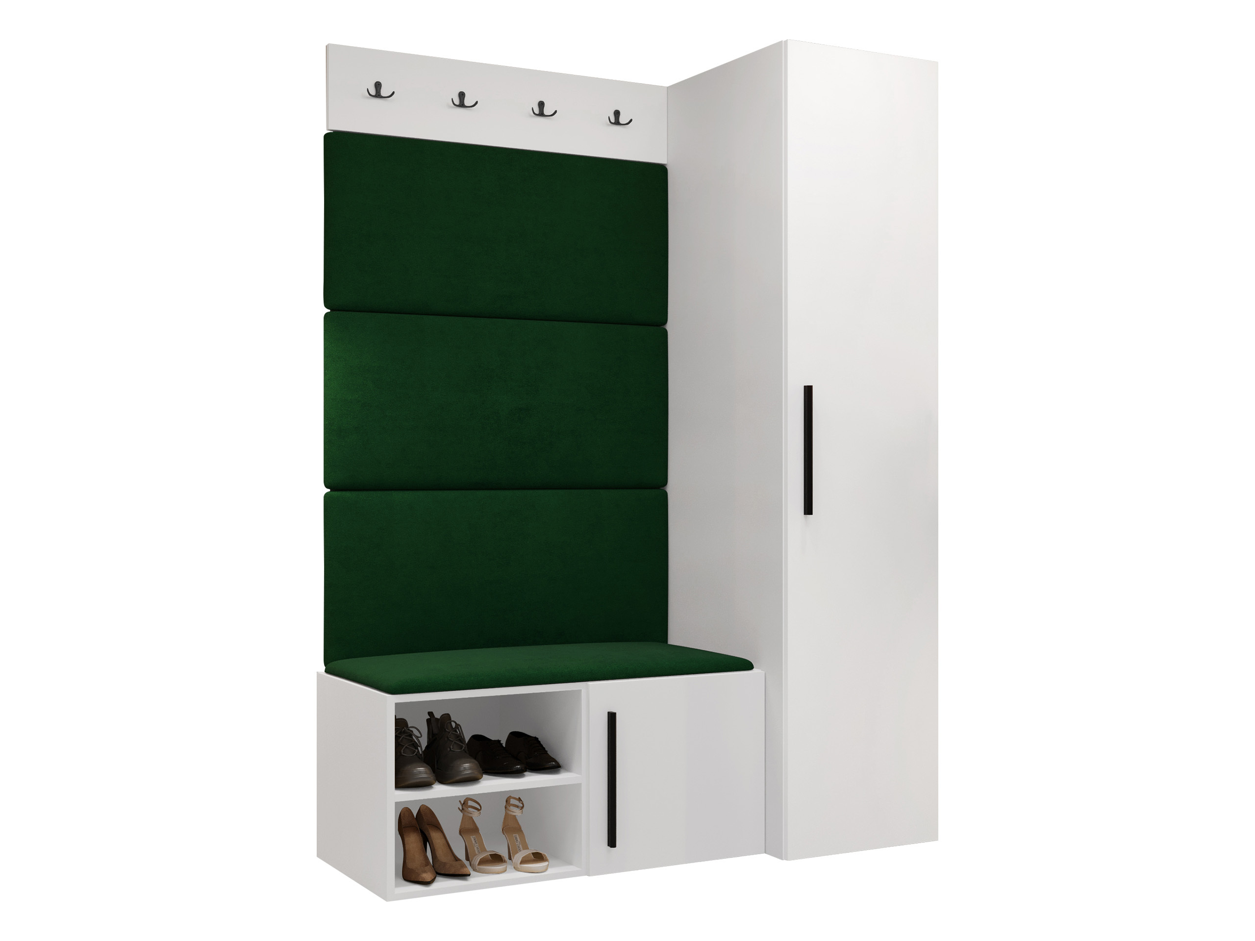 Σετ διαδρόμου Nitos II (Άσπρο)