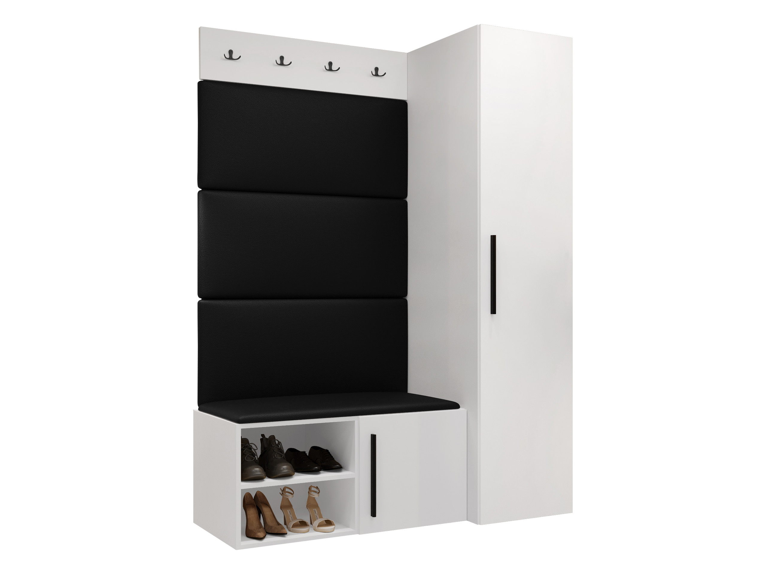 Σετ διαδρόμου Nitos II (Άσπρο)