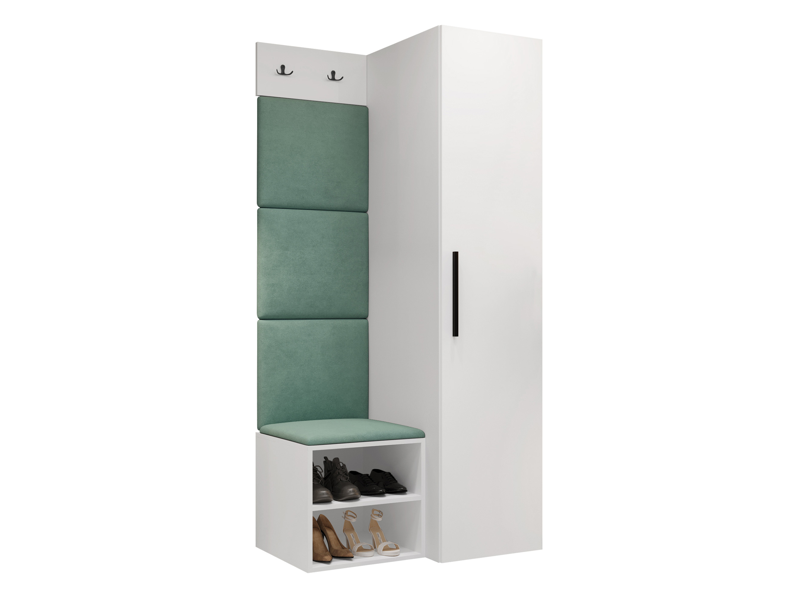 Σετ διαδρόμου Nitos III (Άσπρο)