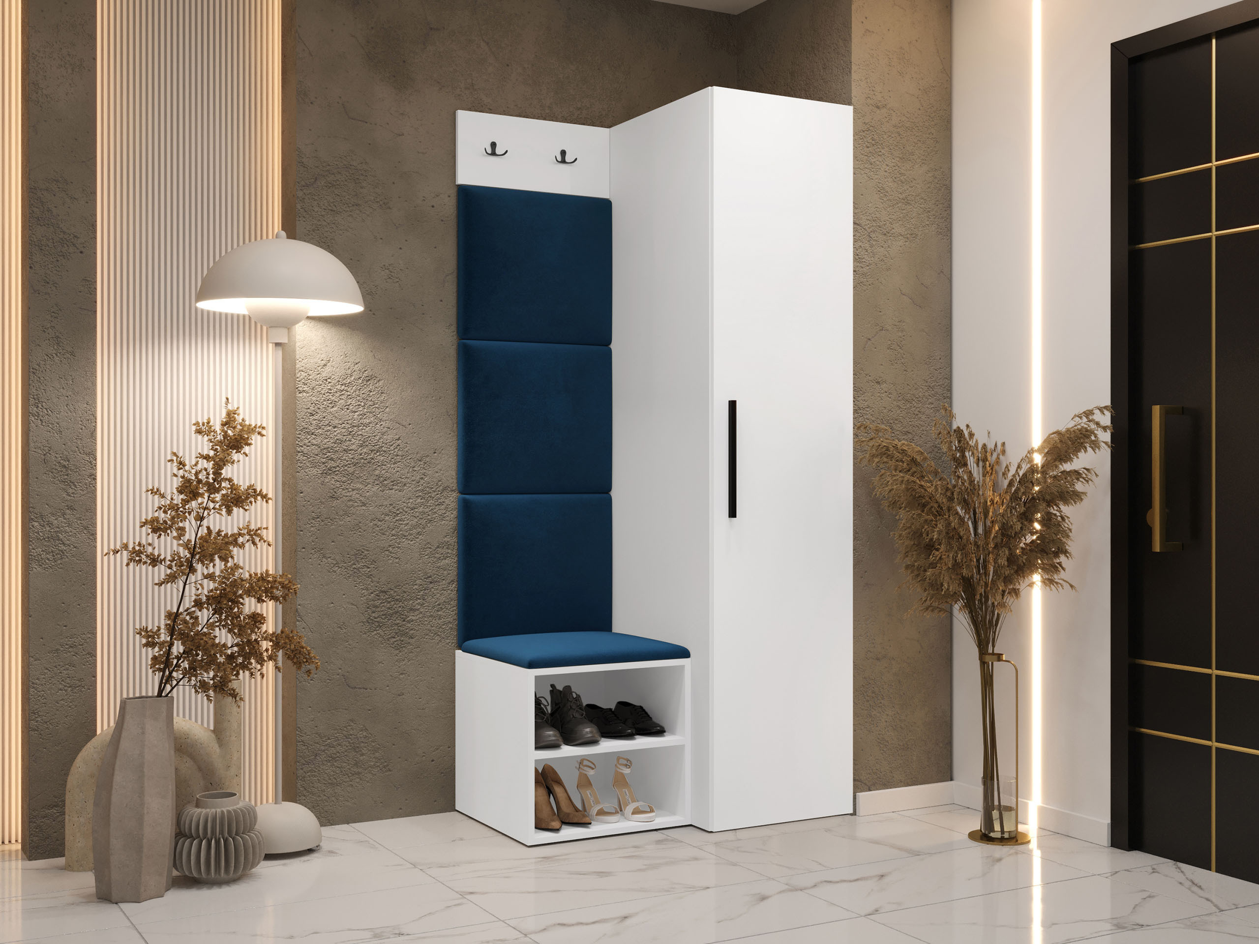 Σετ διαδρόμου Nitos III (Άσπρο)