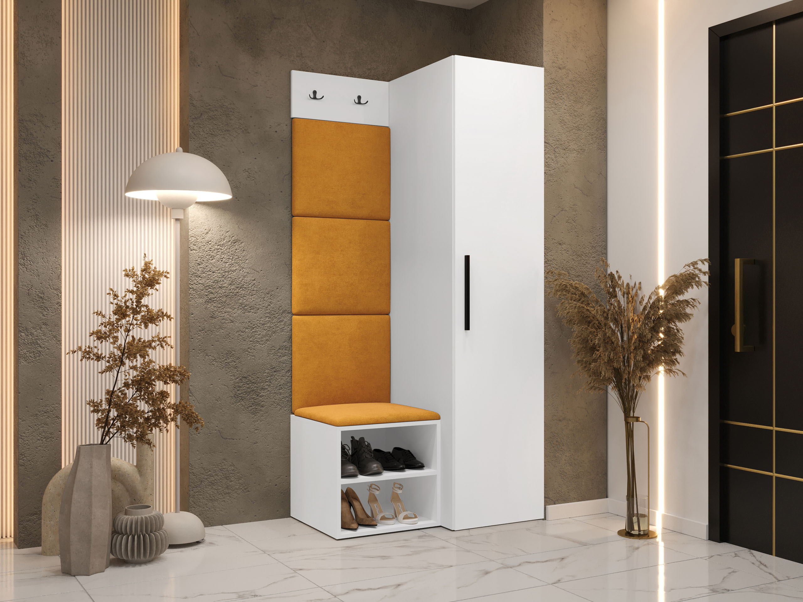 Σετ διαδρόμου Nitos III (Άσπρο)