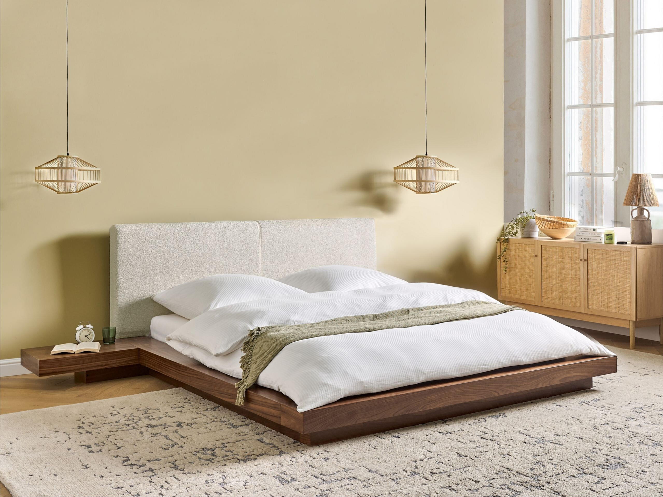 Κρεβάτι Berwyn 3144 (Καφέ)