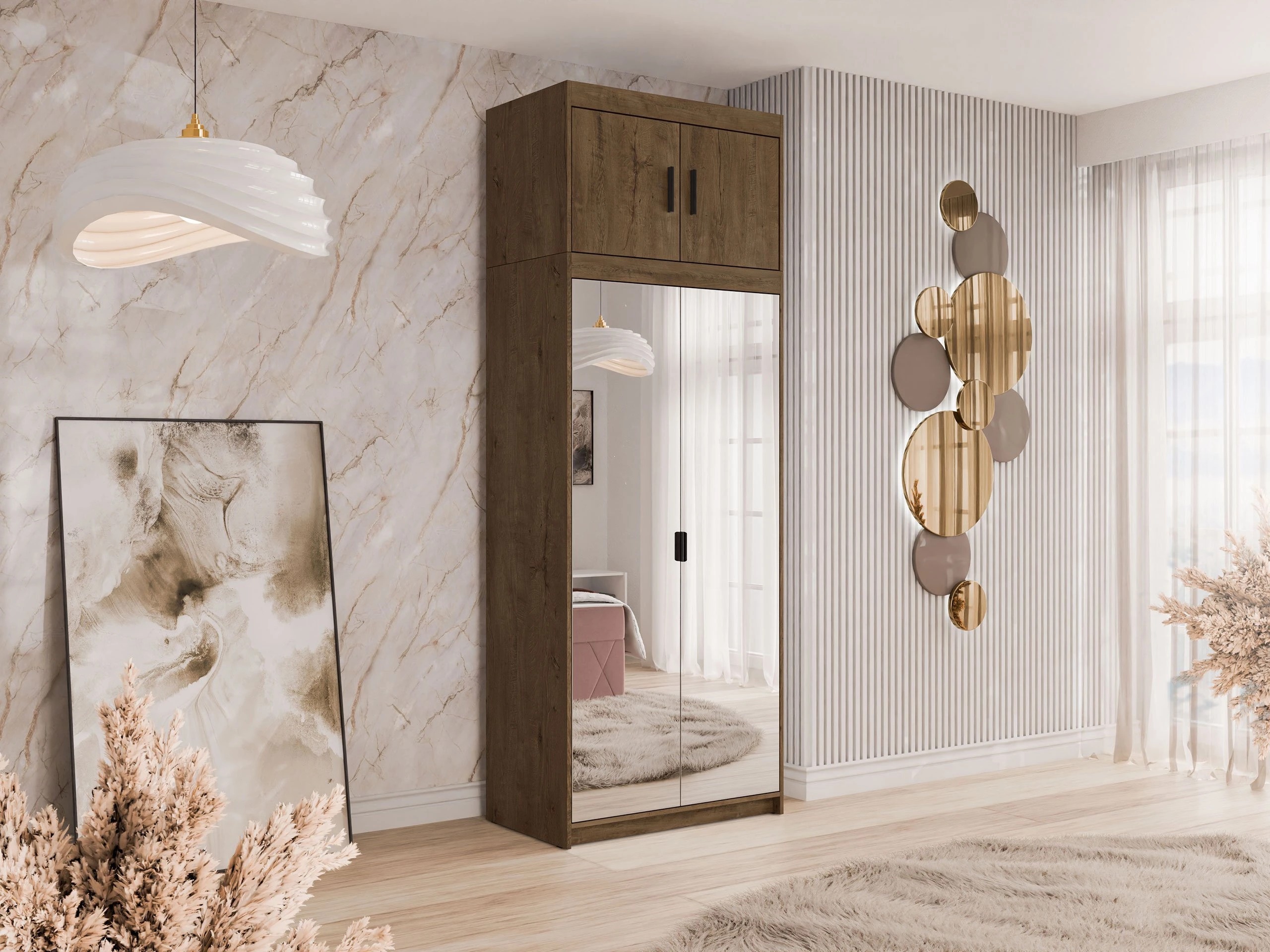 Ντουλάπα Novduni 119 (Δρυς Λευκάδας)