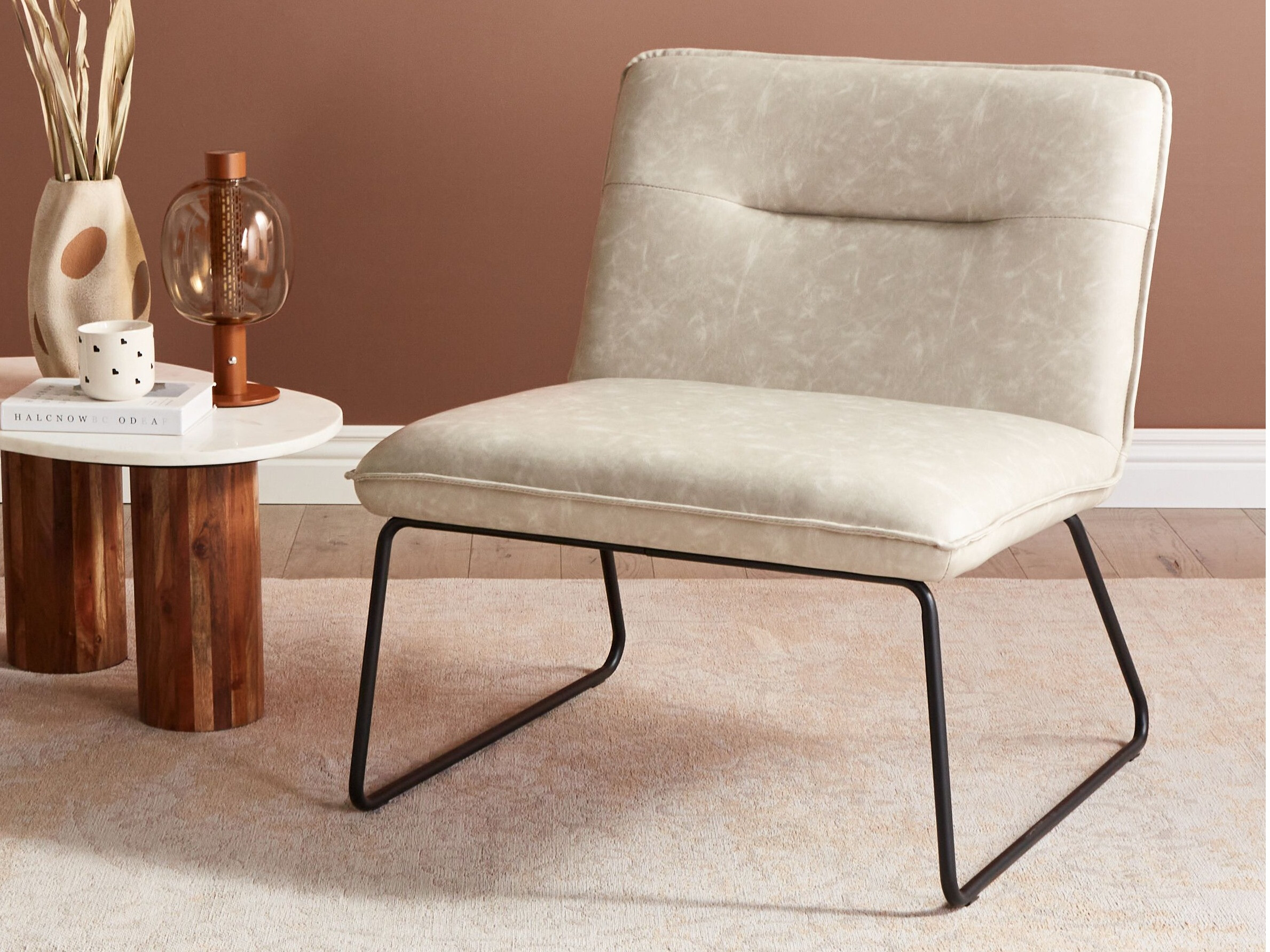 Πολυθρόνα Berwyn 3134 (Ανοιχτό μπεζ)