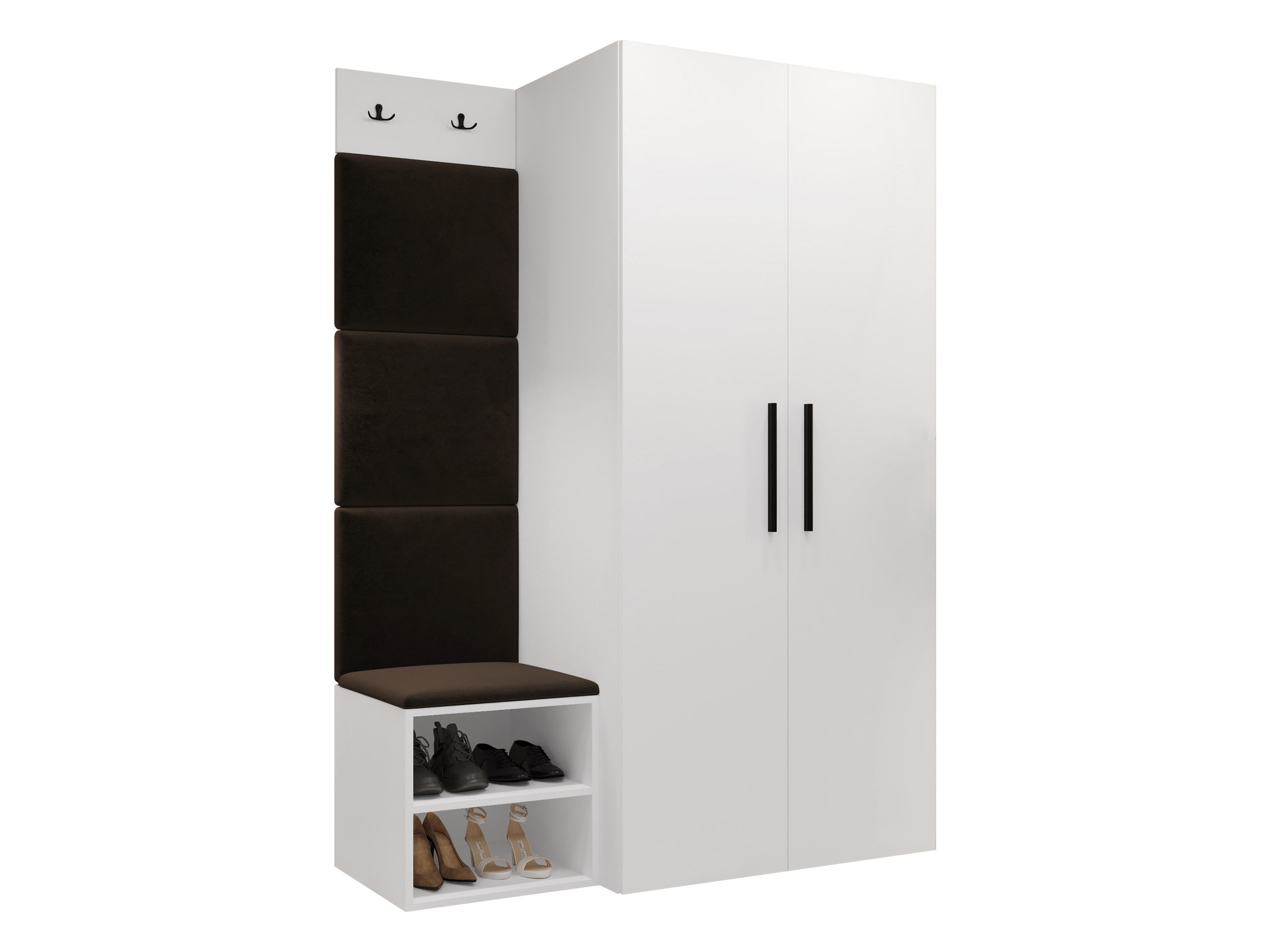 Σετ διαδρόμου Nitos IV (Άσπρο)