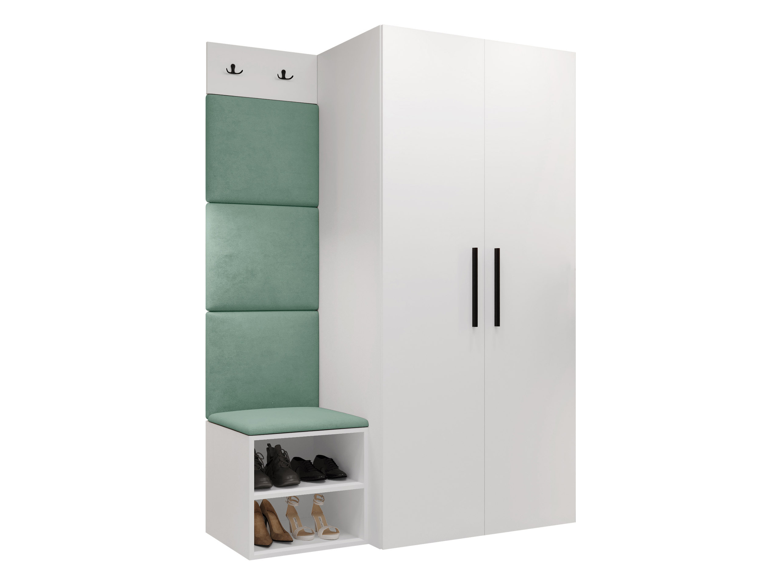 Σετ διαδρόμου Nitos IV (Άσπρο)