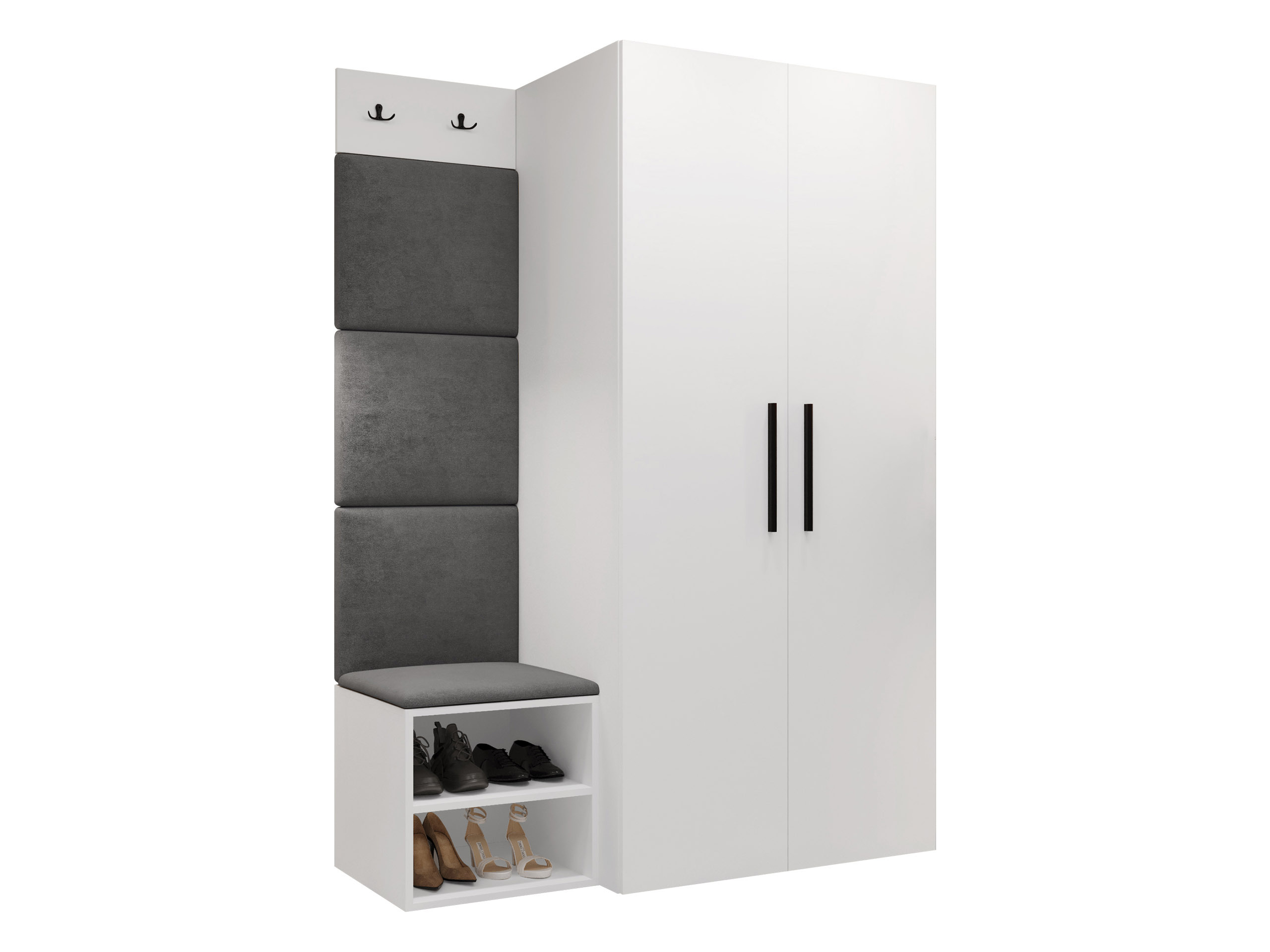 Σετ διαδρόμου Nitos IV (Άσπρο)