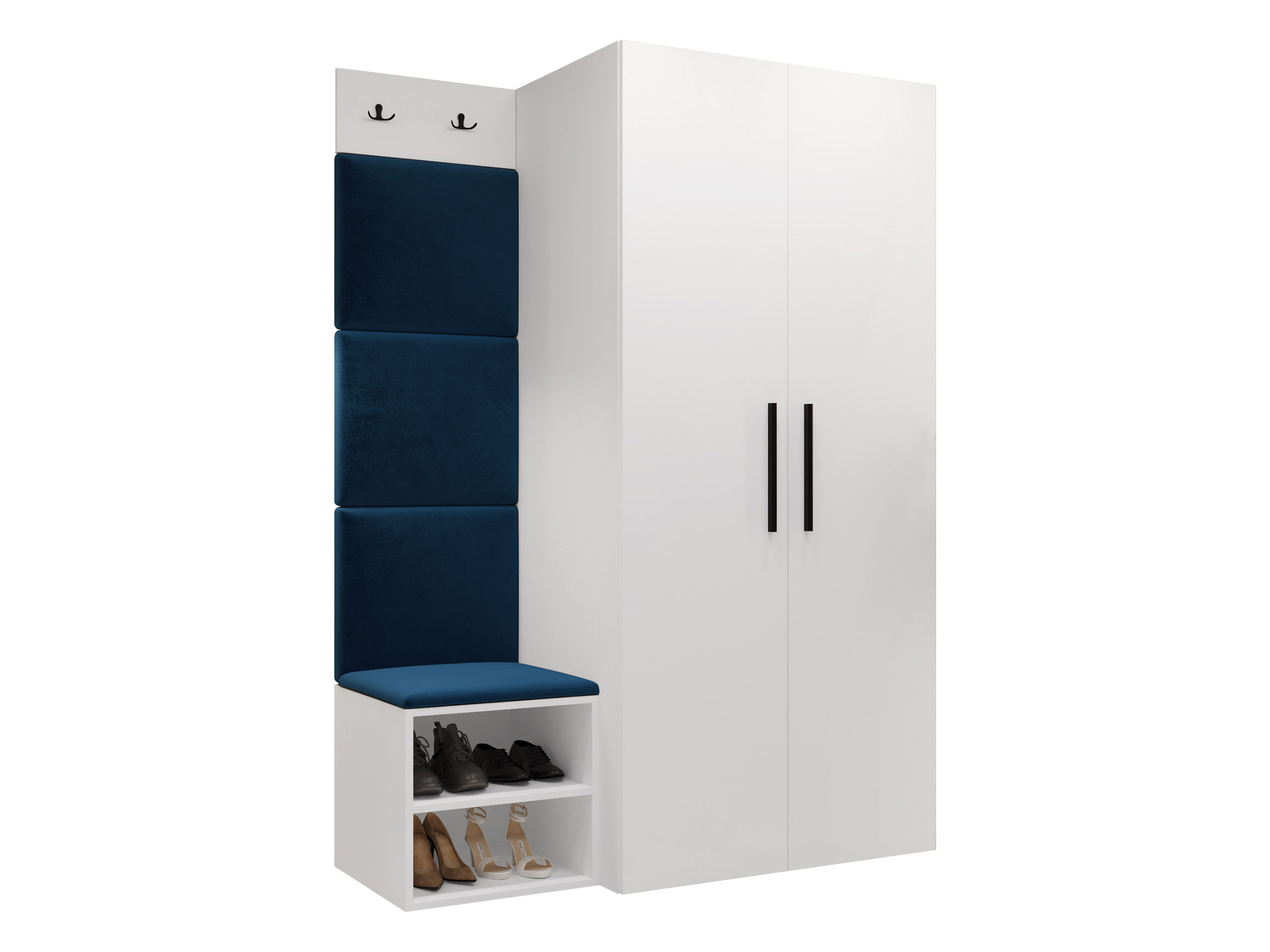 Σετ διαδρόμου Nitos IV (Άσπρο)