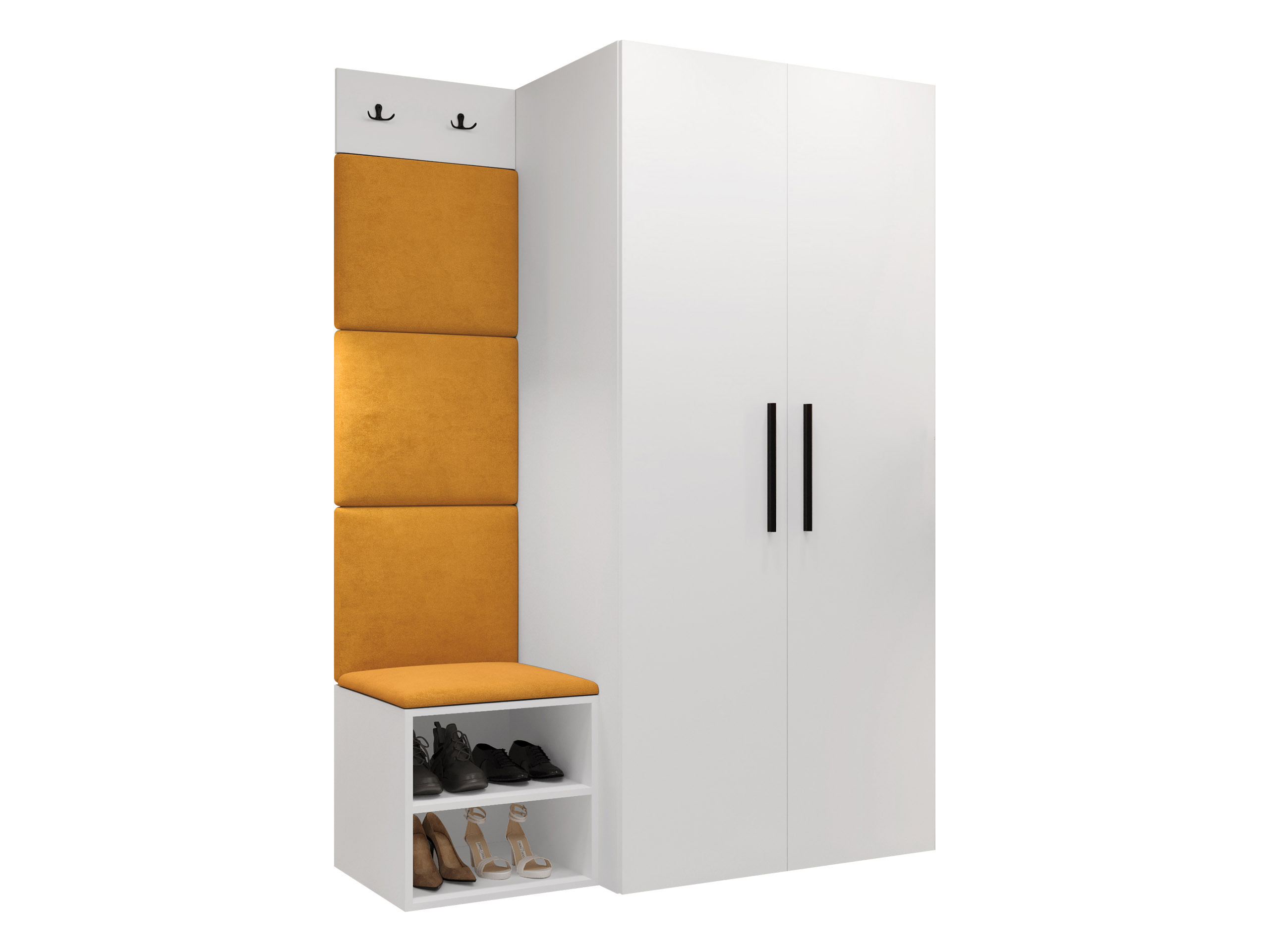 Σετ διαδρόμου Nitos IV (Άσπρο)