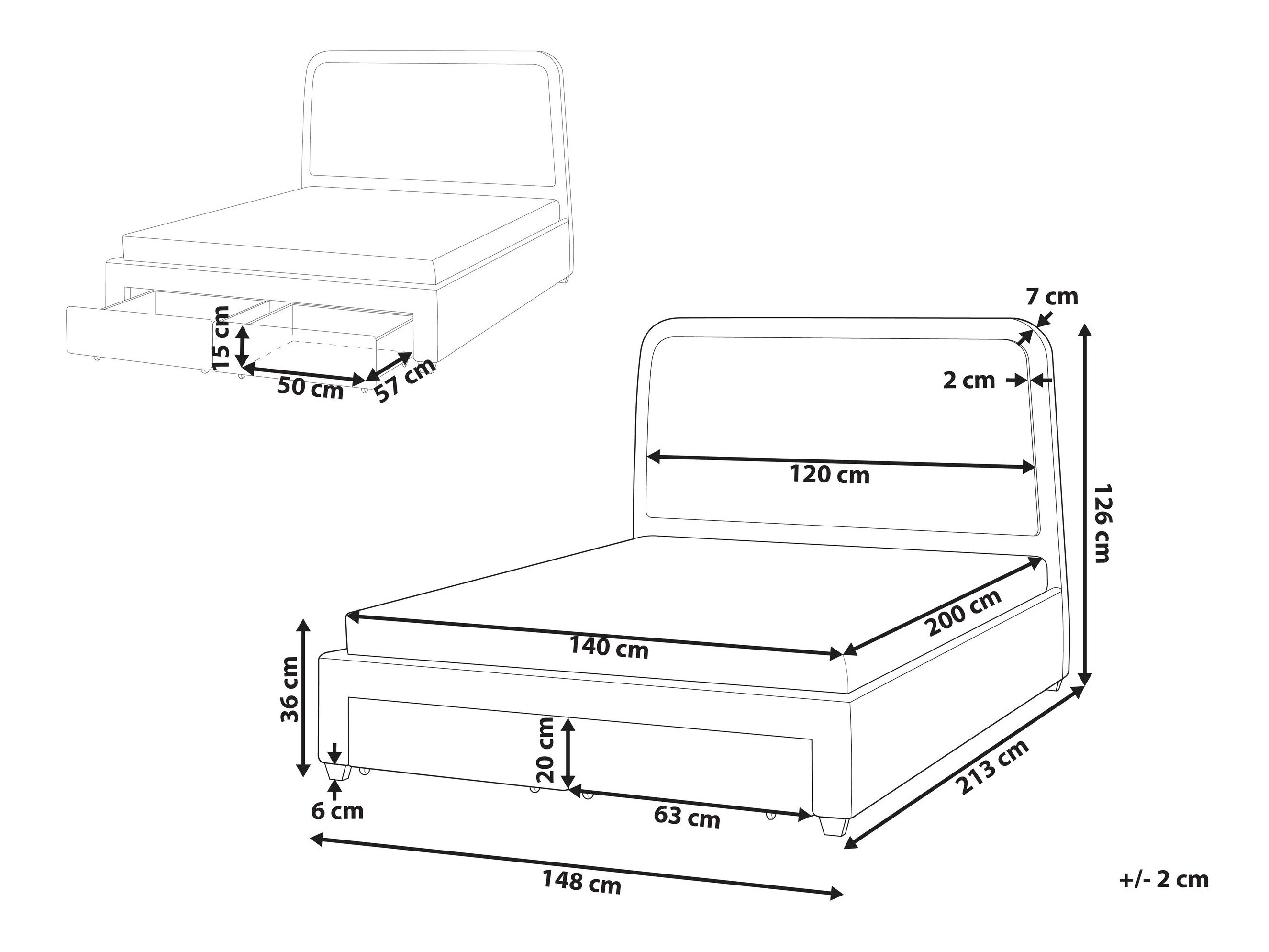 Bed Berwyn 3149