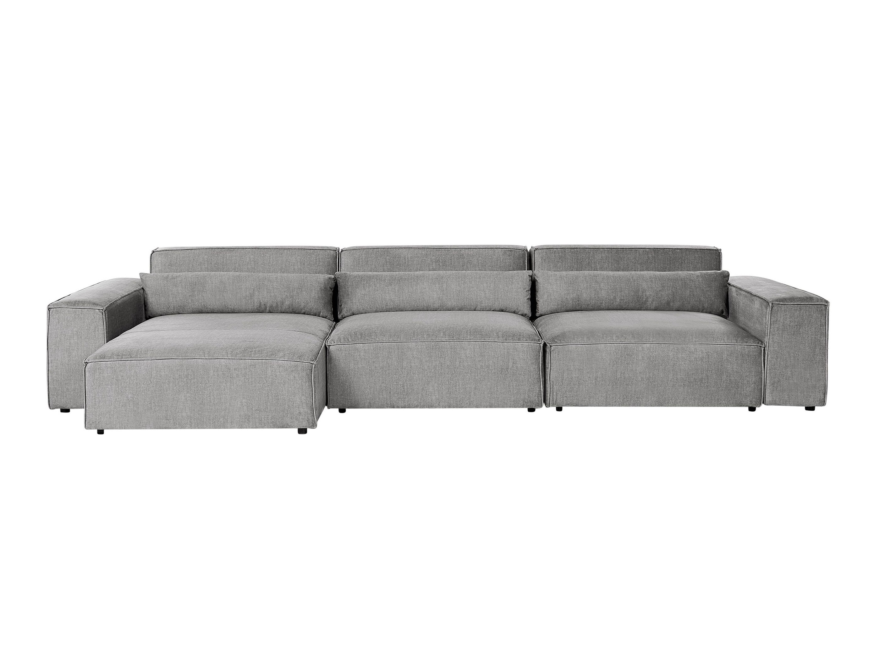 Αρθρωτός γωνιακός καναπές Tivsora 104 (Γκρι)