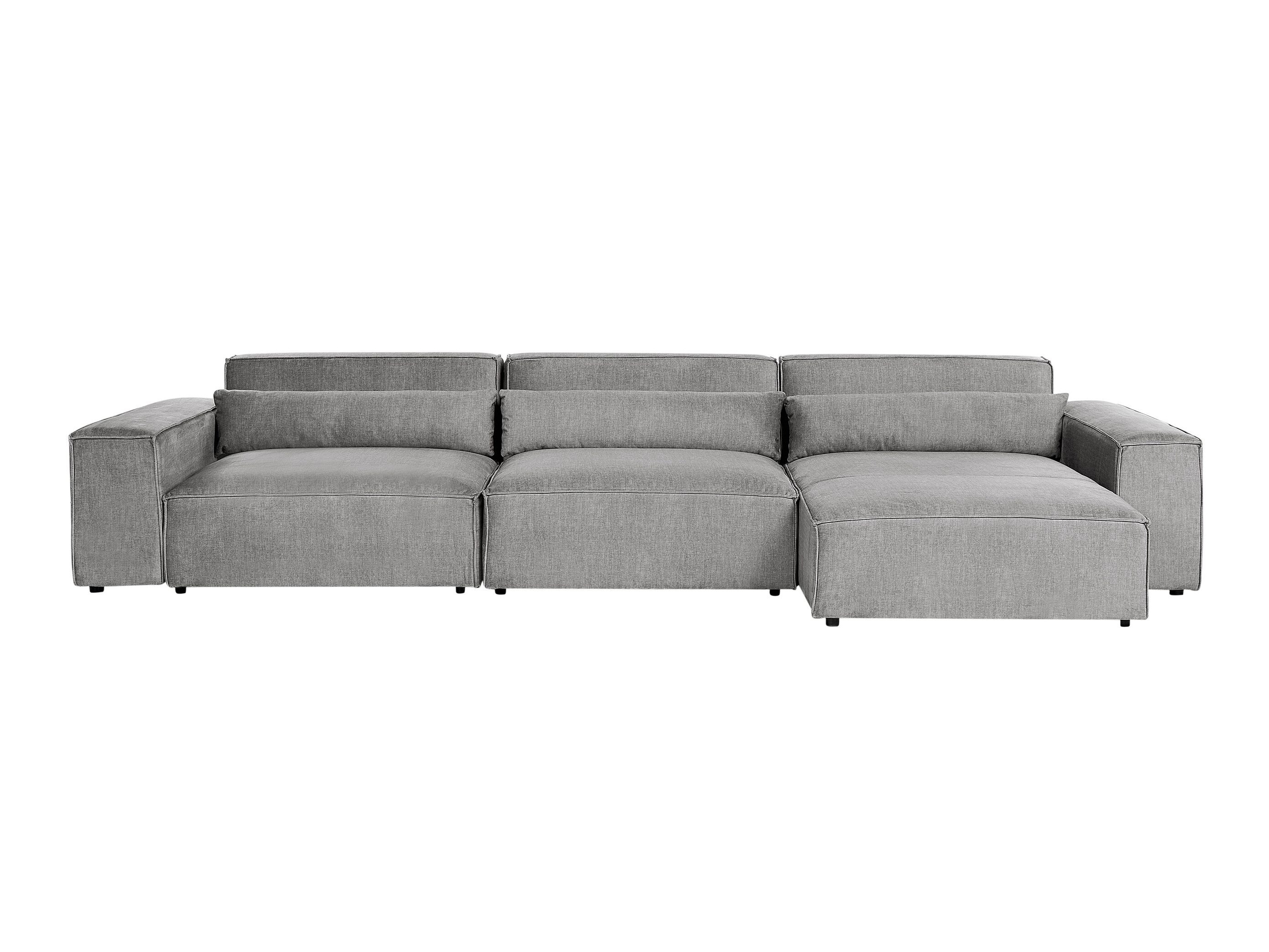 Αρθρωτός γωνιακός καναπές Tivsora 104 (Γκρι)