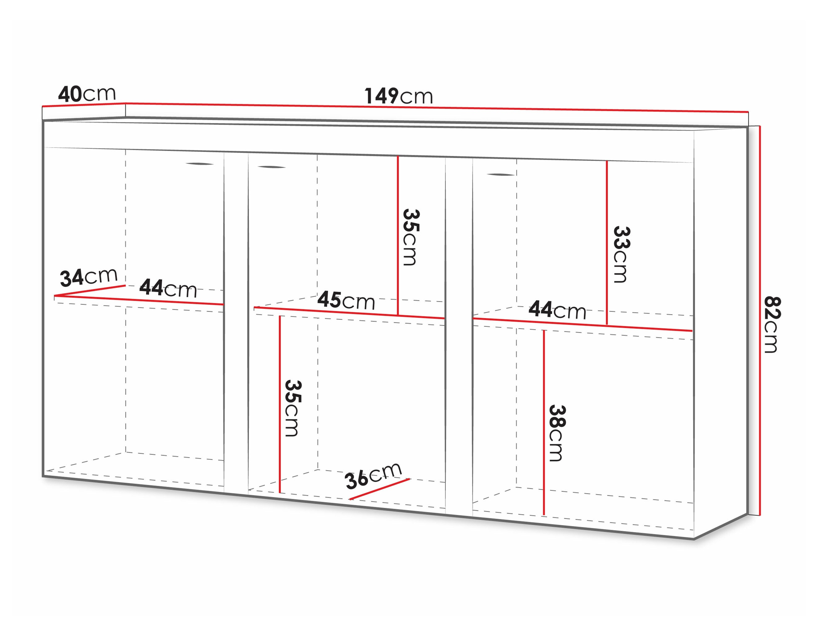 Μπουφέ Soca I (Άσπρο)