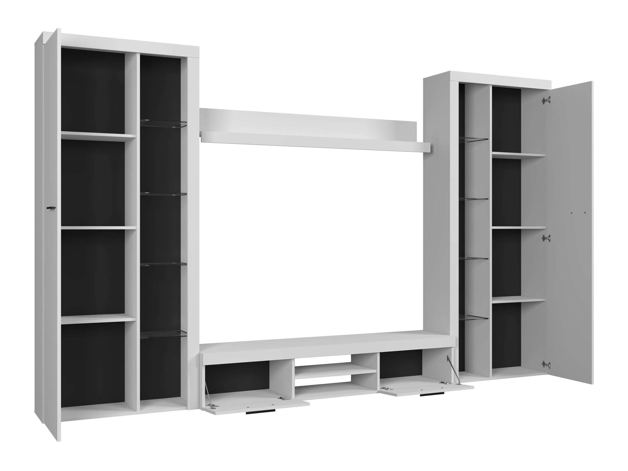 Σετ επίπλων σαλονιού Soca II (Άσπρο)
