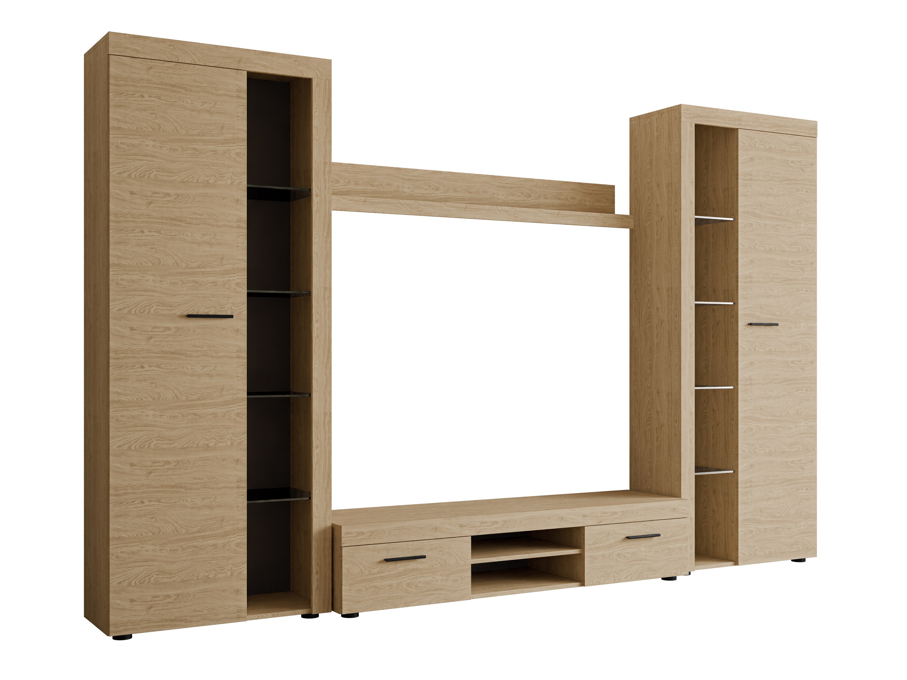 Σετ επίπλων σαλονιού Univio II (Δρυς)