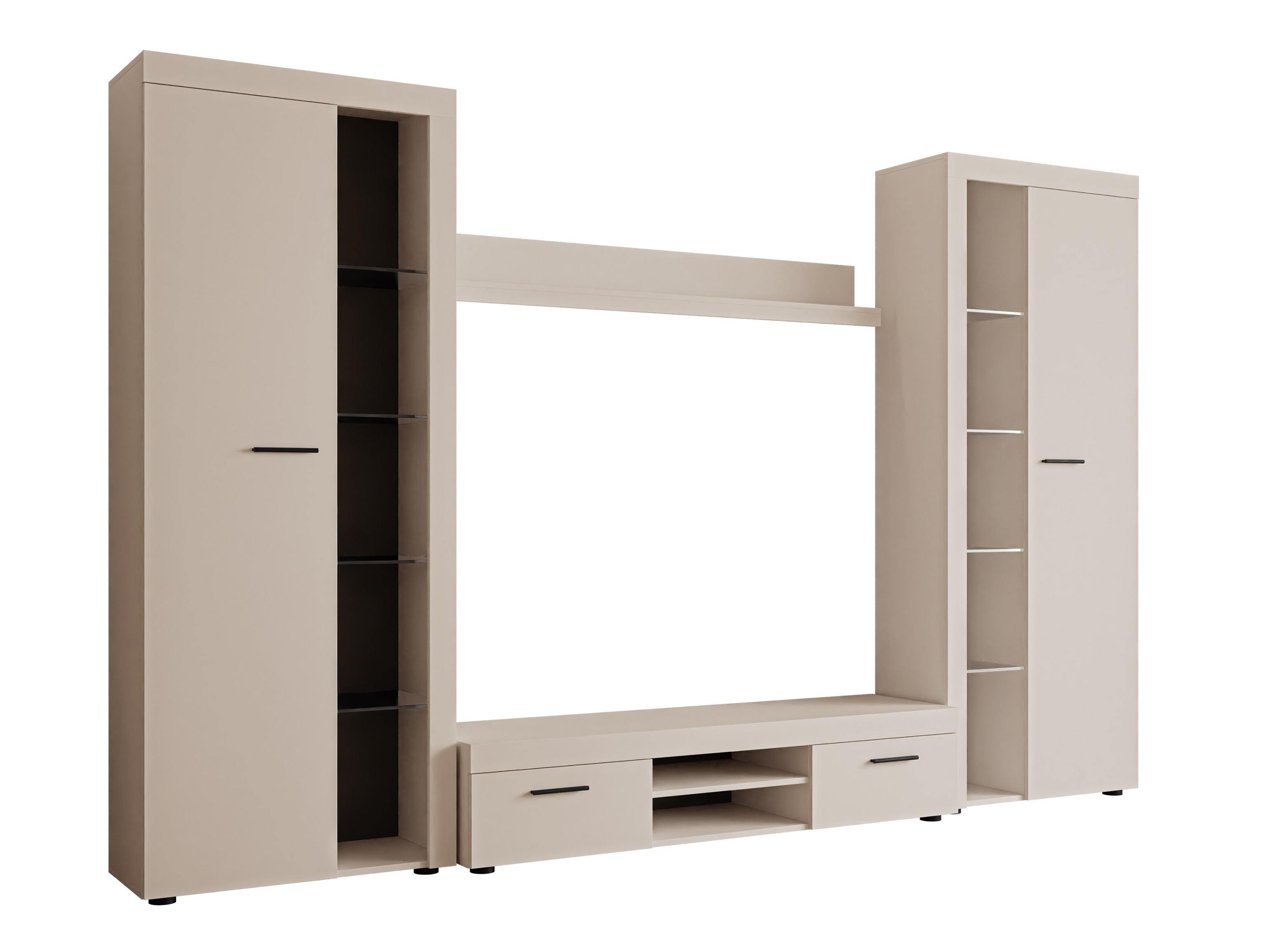 Σετ επίπλων σαλονιού Univio II (Μπεζ)