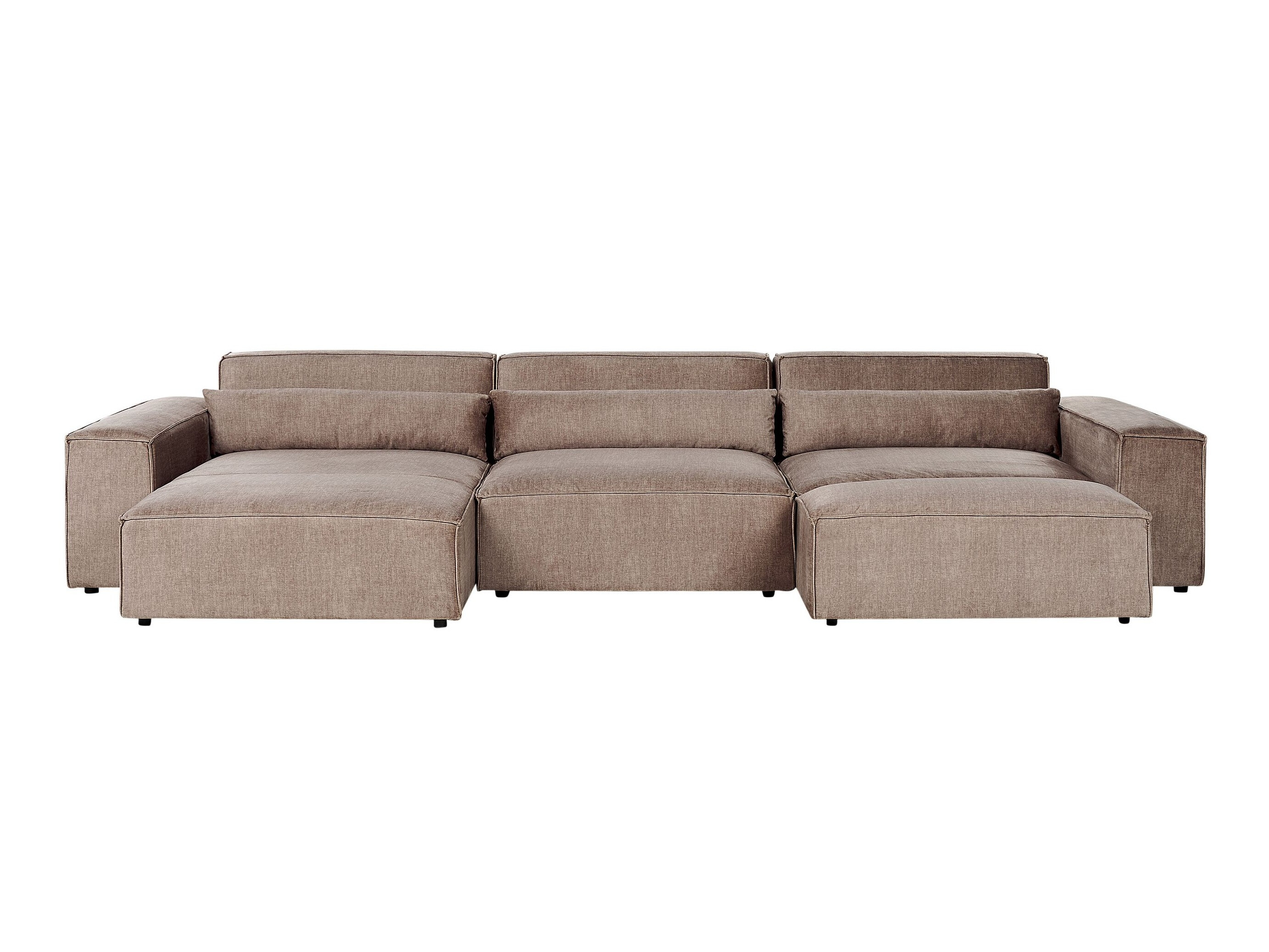 Σετ ταπετσαρισμένων επίπλων Tivsora 108 (Ανοιχτό καφέ)