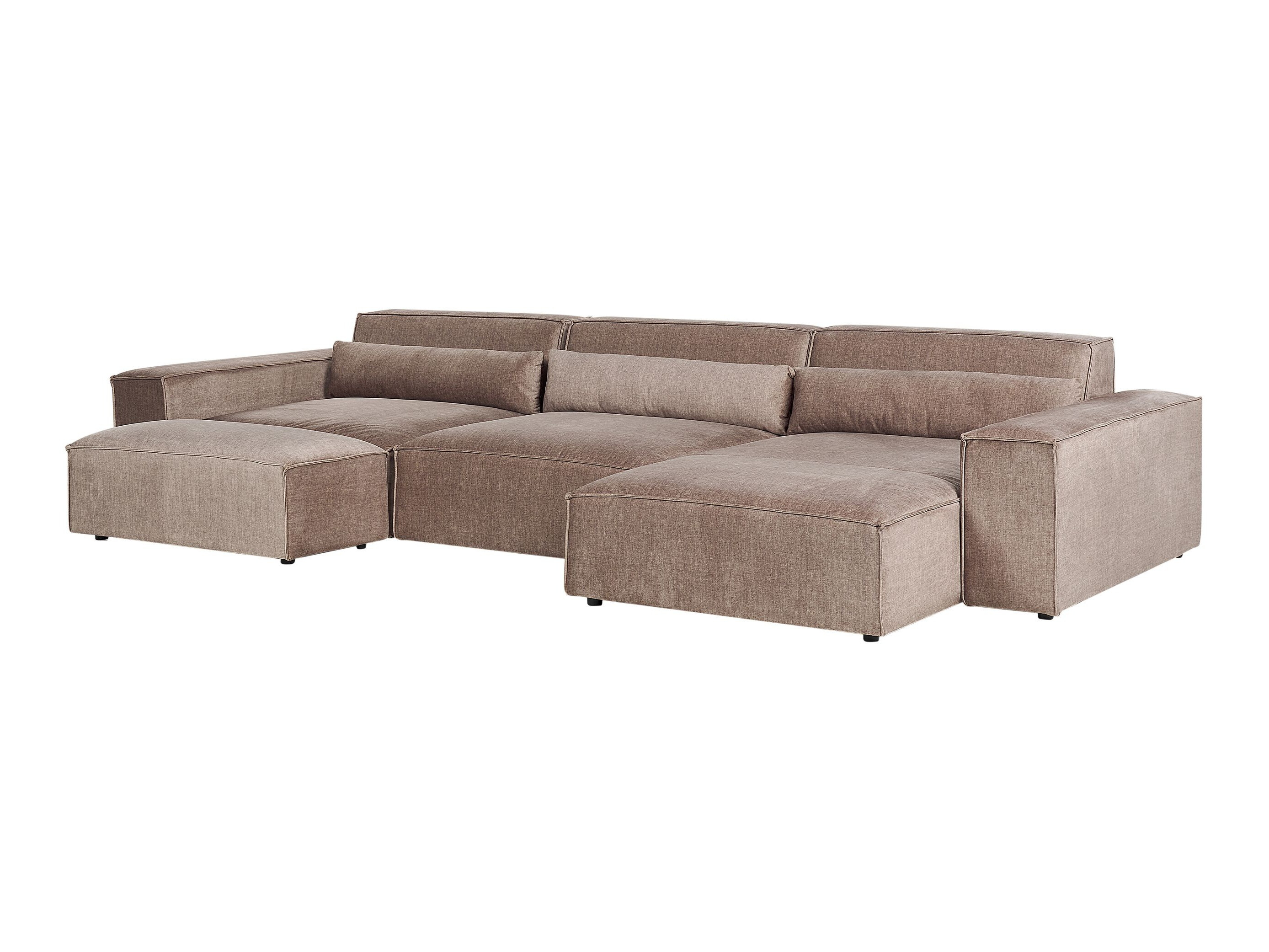 Σετ ταπετσαρισμένων επίπλων Tivsora 108 (Ανοιχτό καφέ)