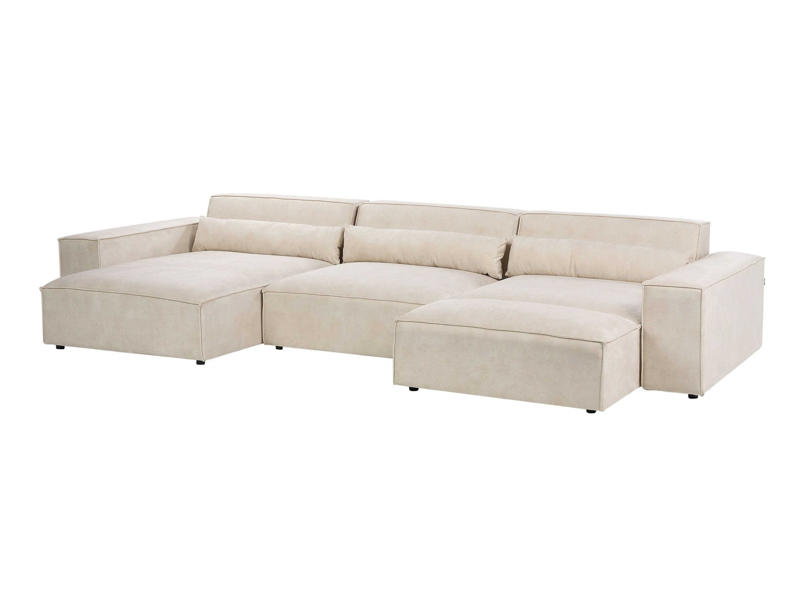 Σετ ταπετσαρισμένων επίπλων Tivsora 108 (Ανοιχτό μπεζ)