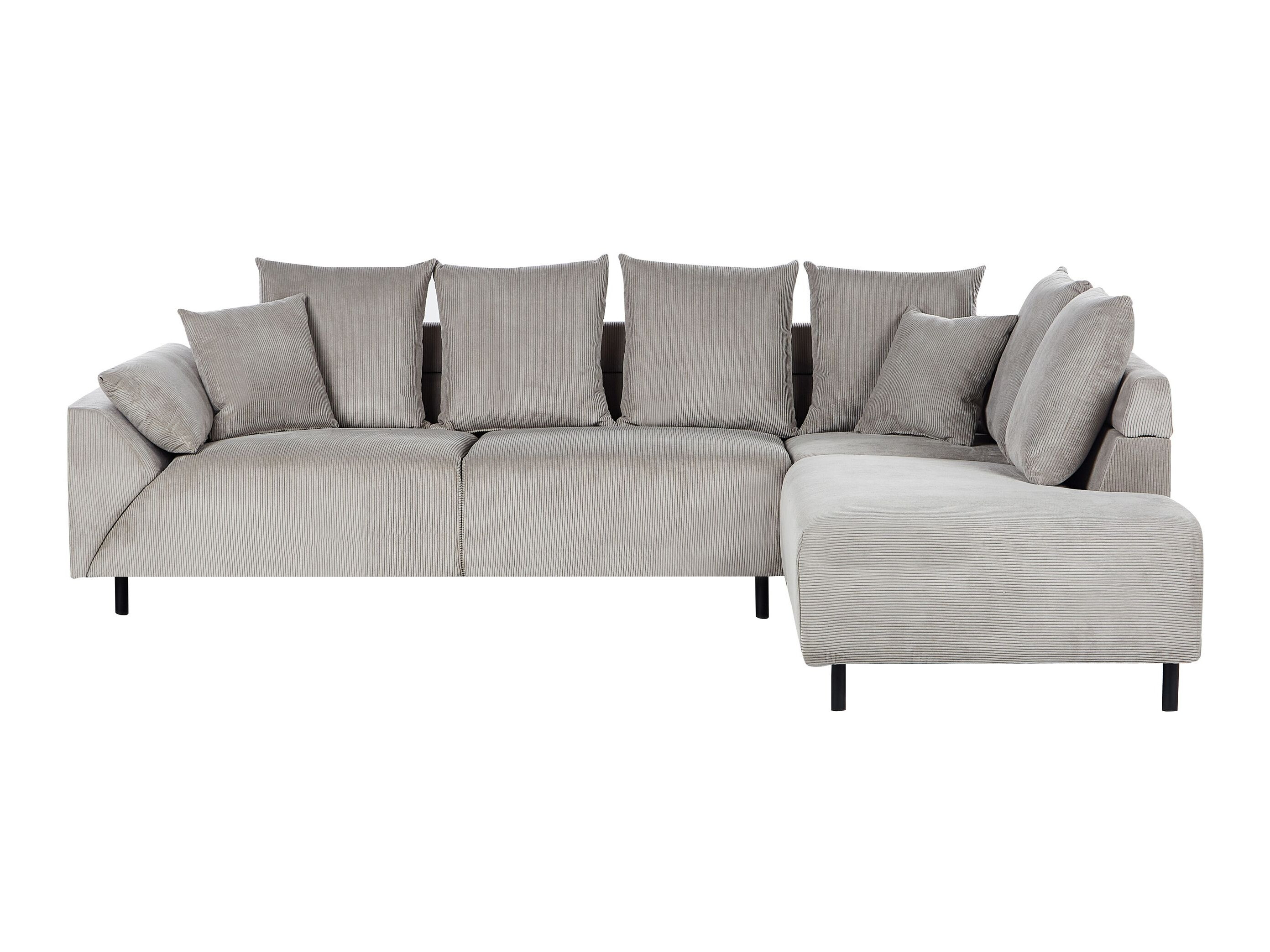 Γωνιακός Καναπές Berwyn 1320 (Ανοιχτό γκρι)