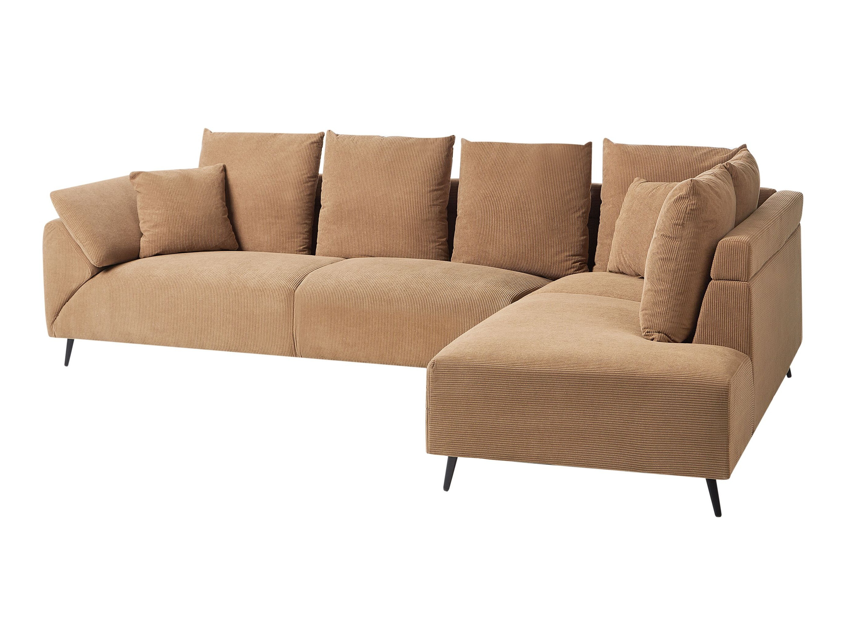 Γωνιακός Καναπές Berwyn 1320 (Καφέ)