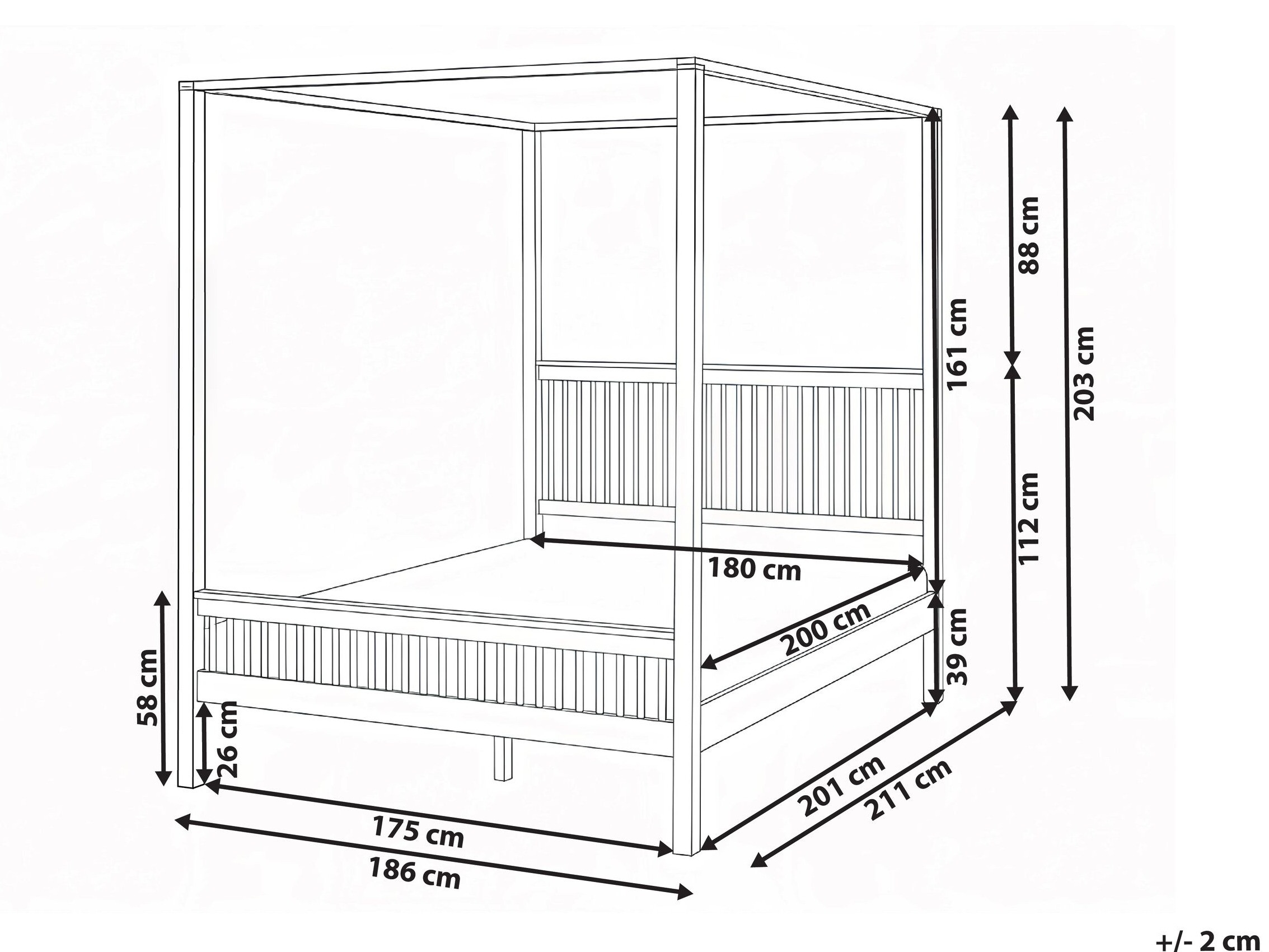 Κρεβάτι Berwyn 3170