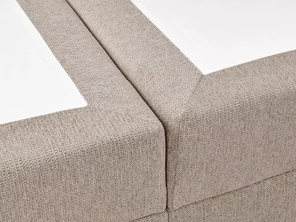 Continental bed Berwyn 3174 (Taupe)