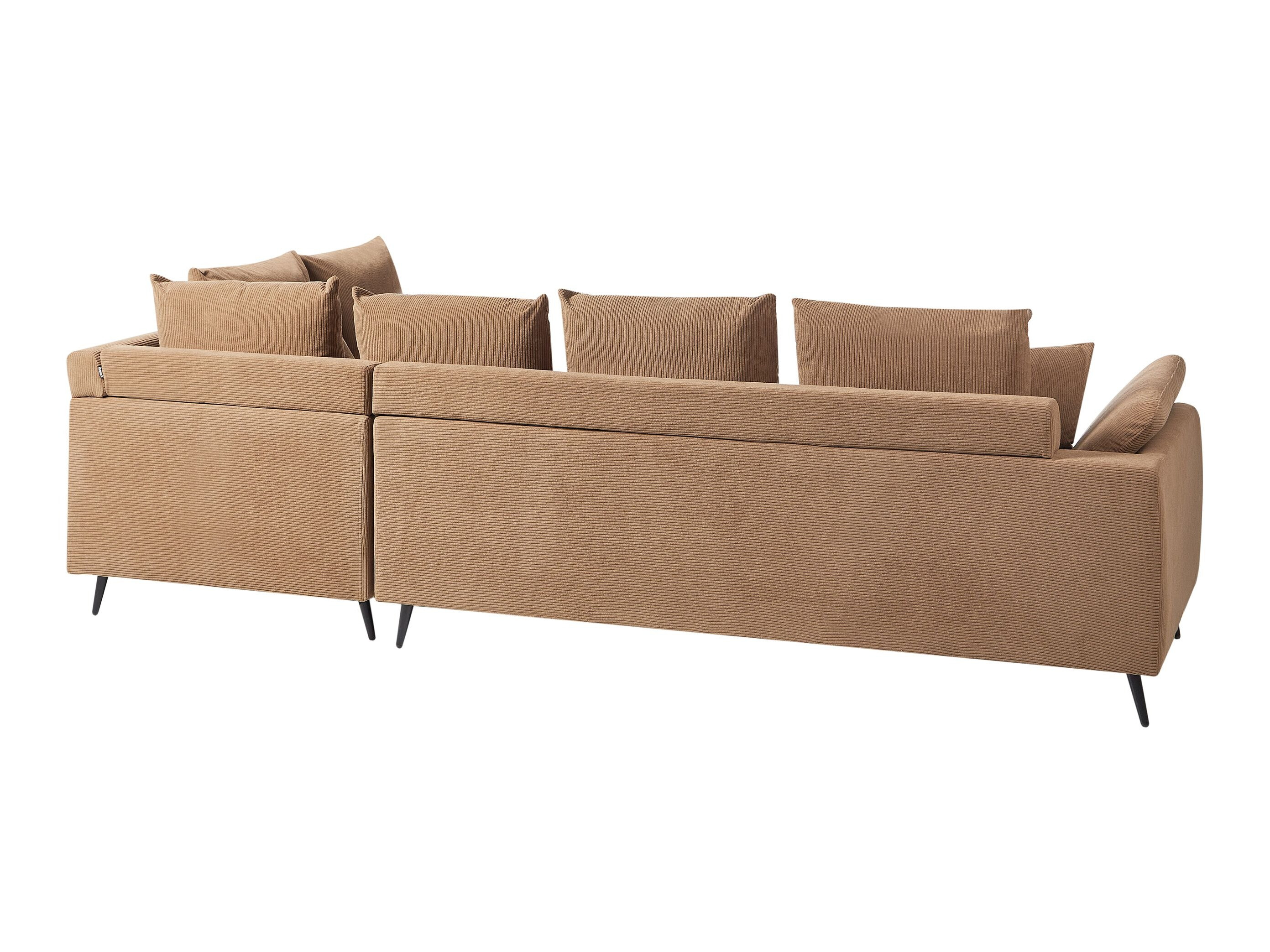 Γωνιακός Καναπές Berwyn 1320 (Καφέ)