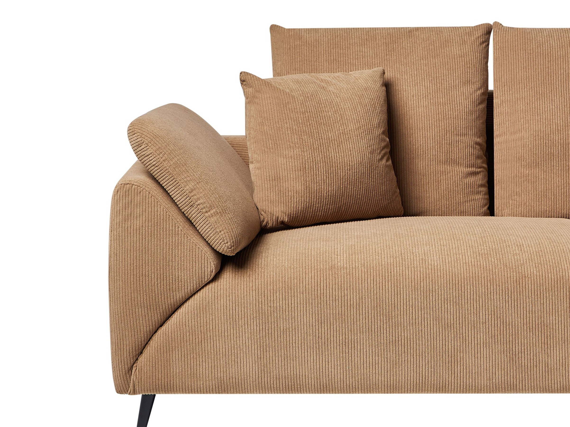 Γωνιακός Καναπές Berwyn 1320 (Καφέ)