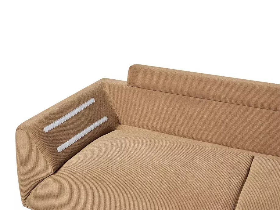 Γωνιακός Καναπές Berwyn 1320 (Καφέ)