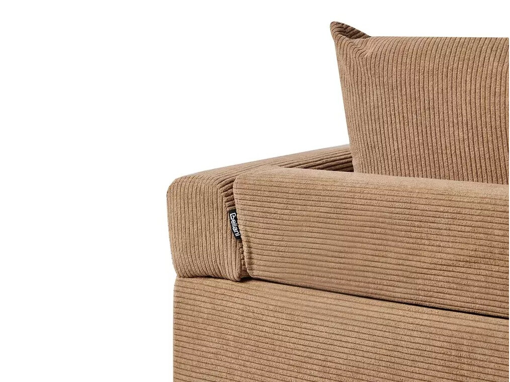 Γωνιακός Καναπές Berwyn 1320 (Καφέ)