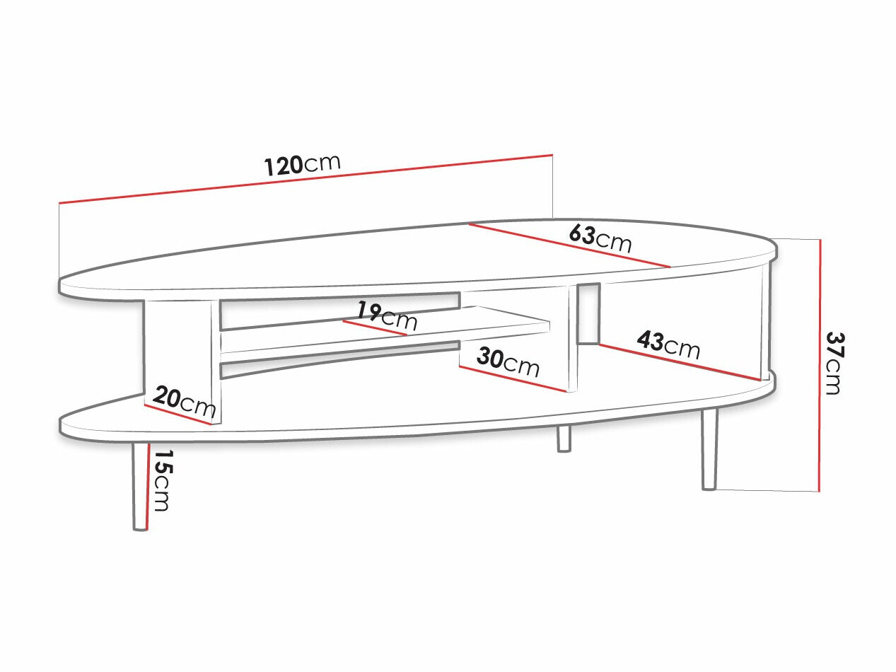 Τραπεζάκι σαλονιού SG4142