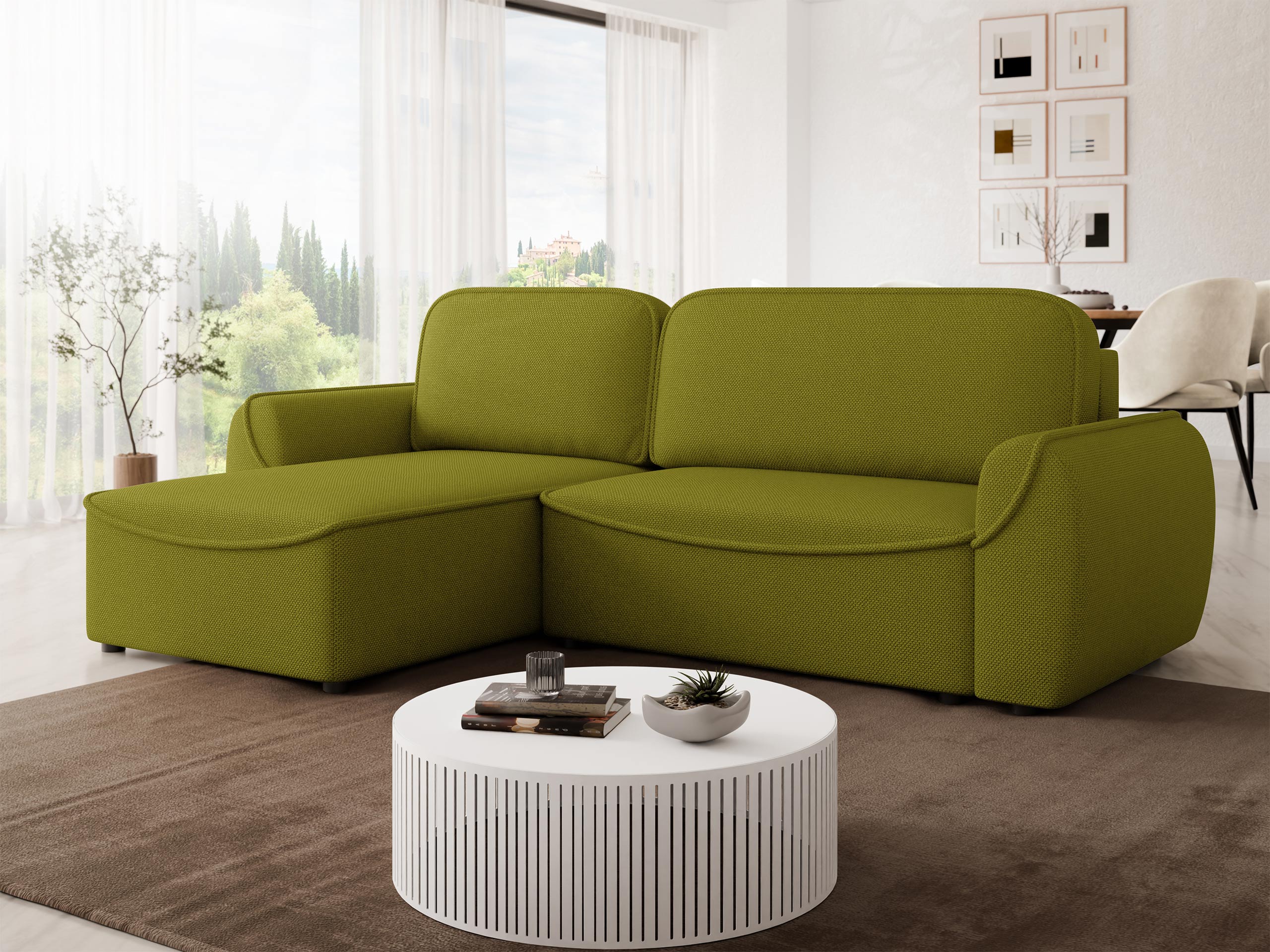 Γωνιακός Καναπές Luces (Cruz 35)