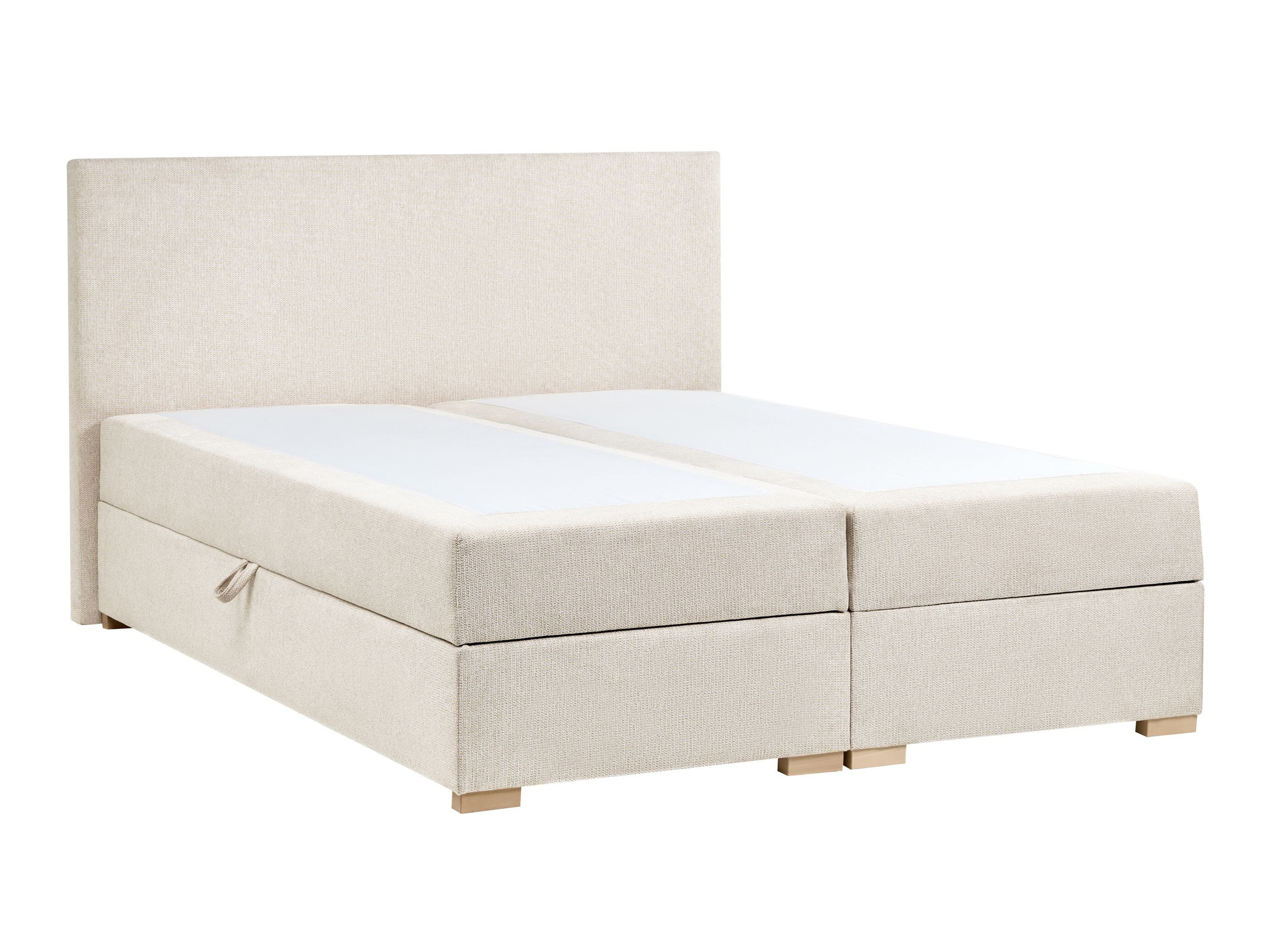 Κρεβάτι continental Berwyn 3174 (Ανοιχτό μπεζ)