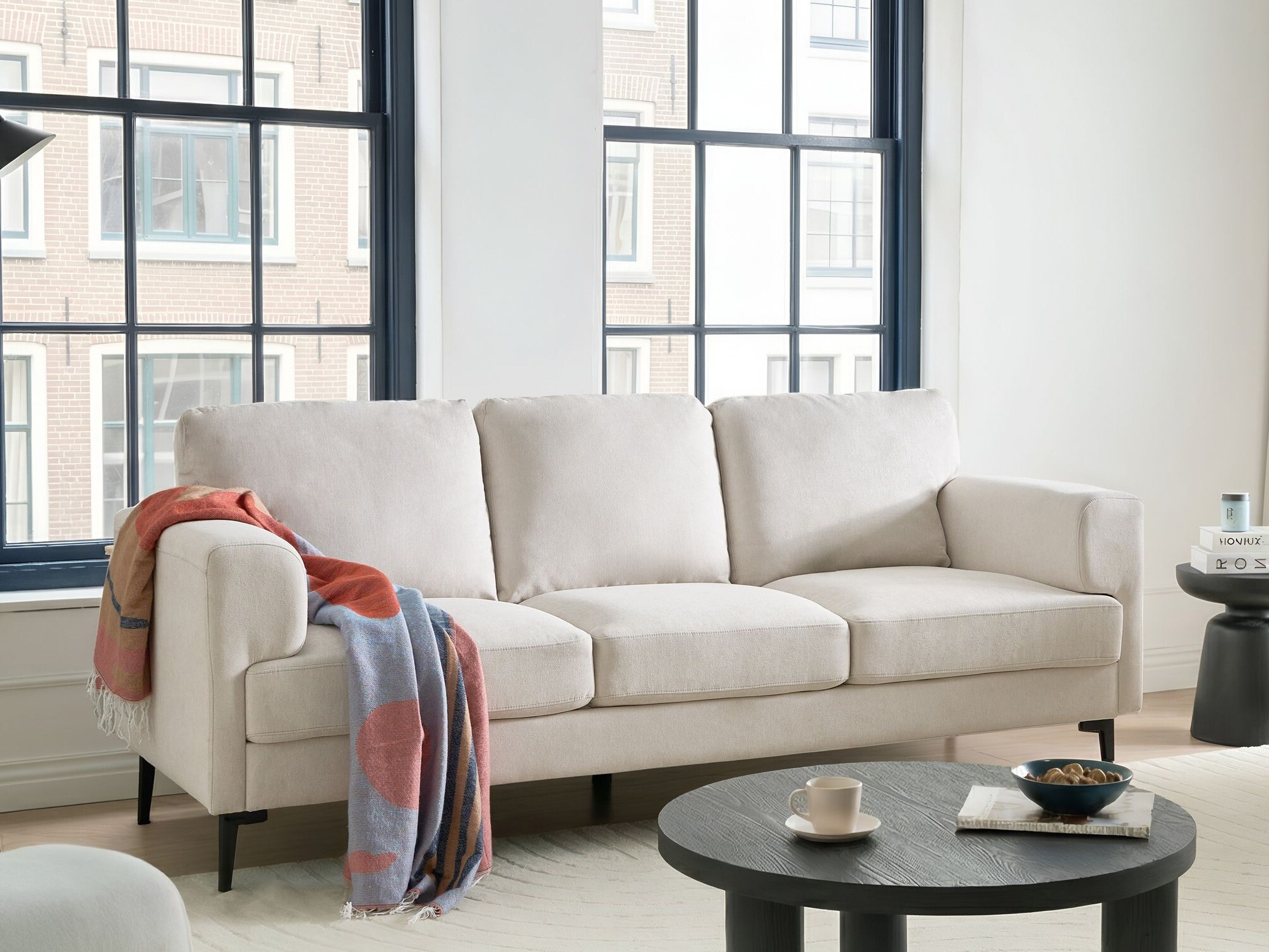 Καναπές Catcavu 104 (Ανοιχτό μπεζ)