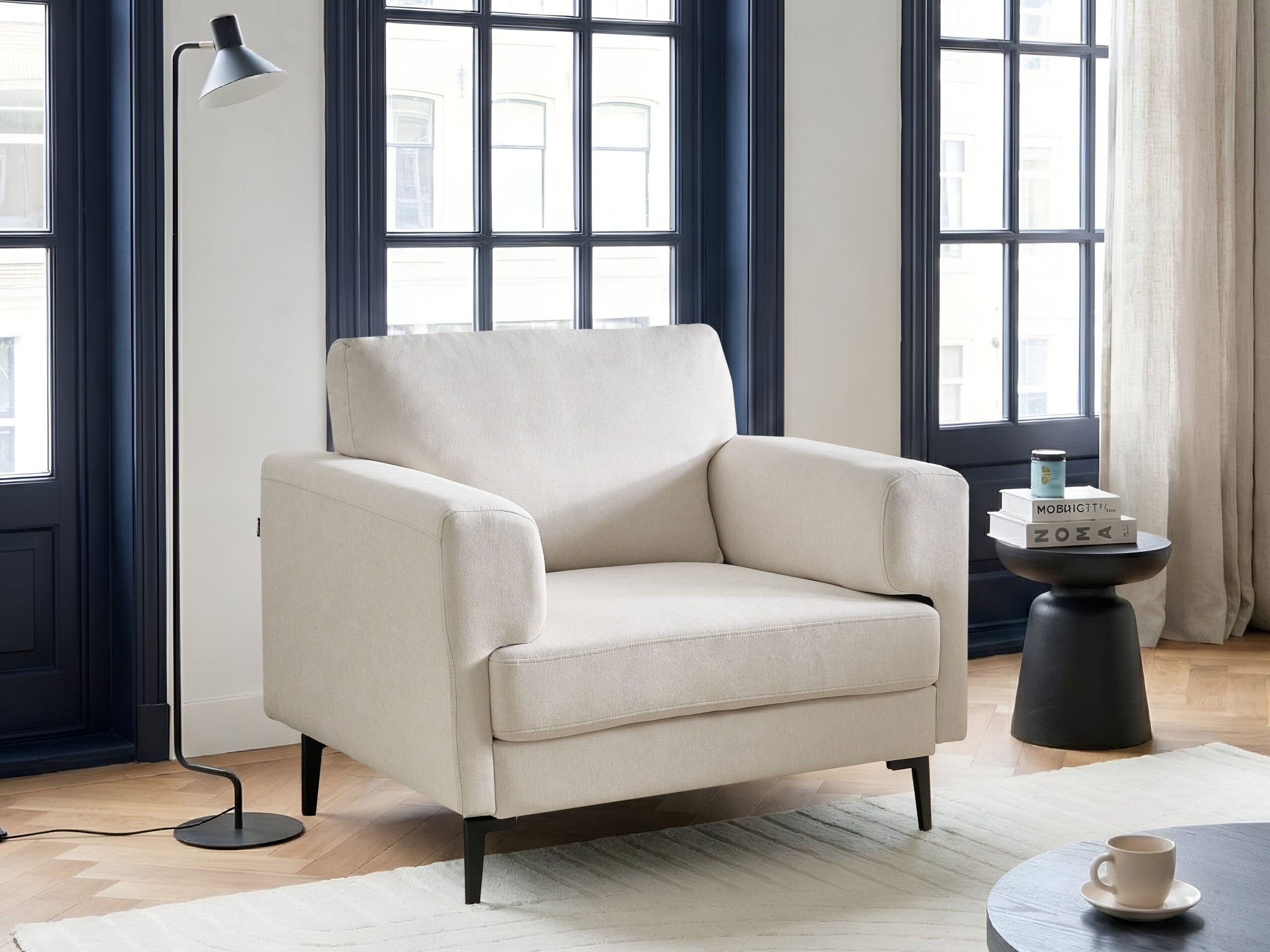 Πολυθρόνα Catcavu 103 (Ανοιχτό μπεζ)