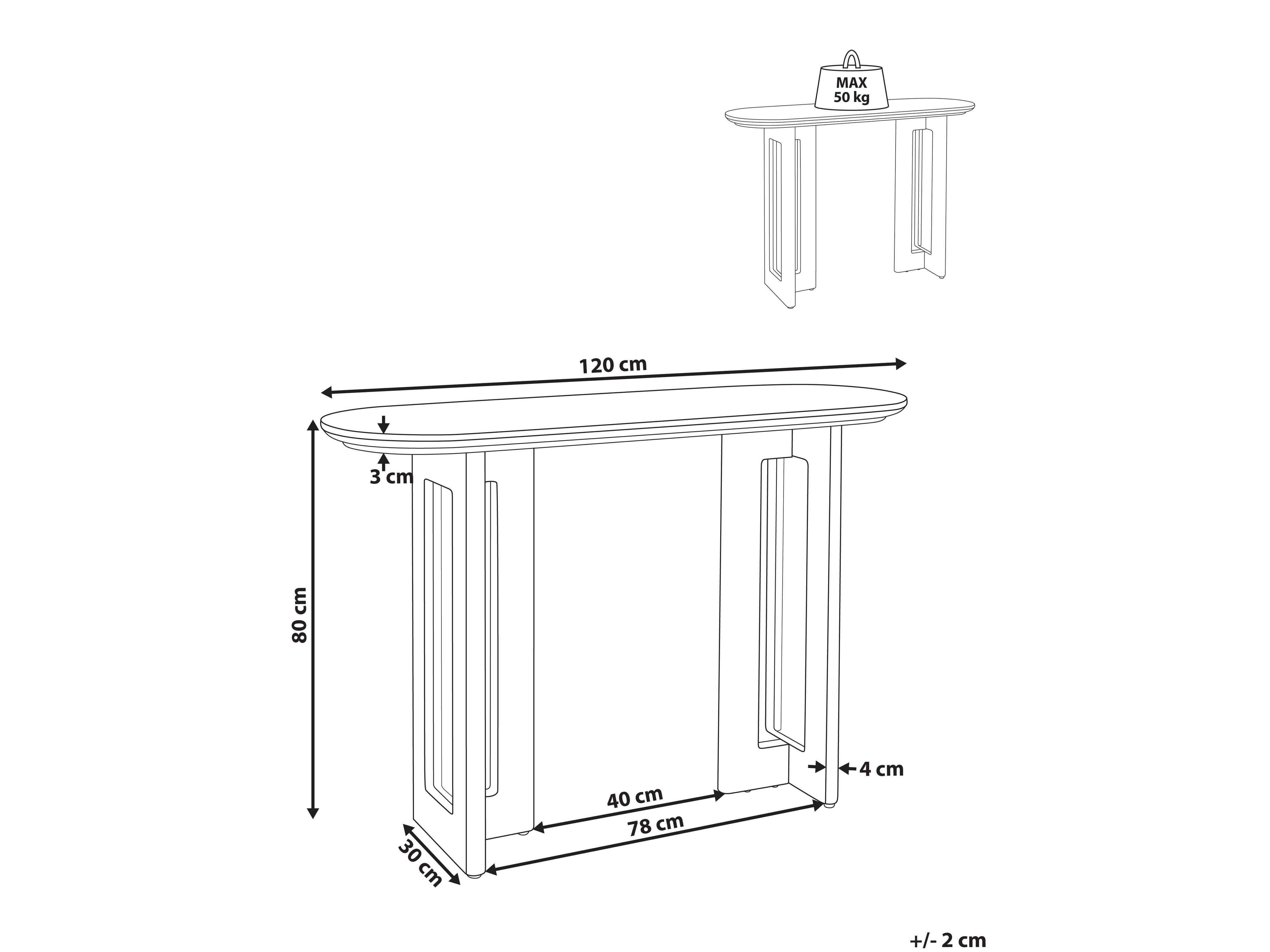 Console table Berwyn 3180