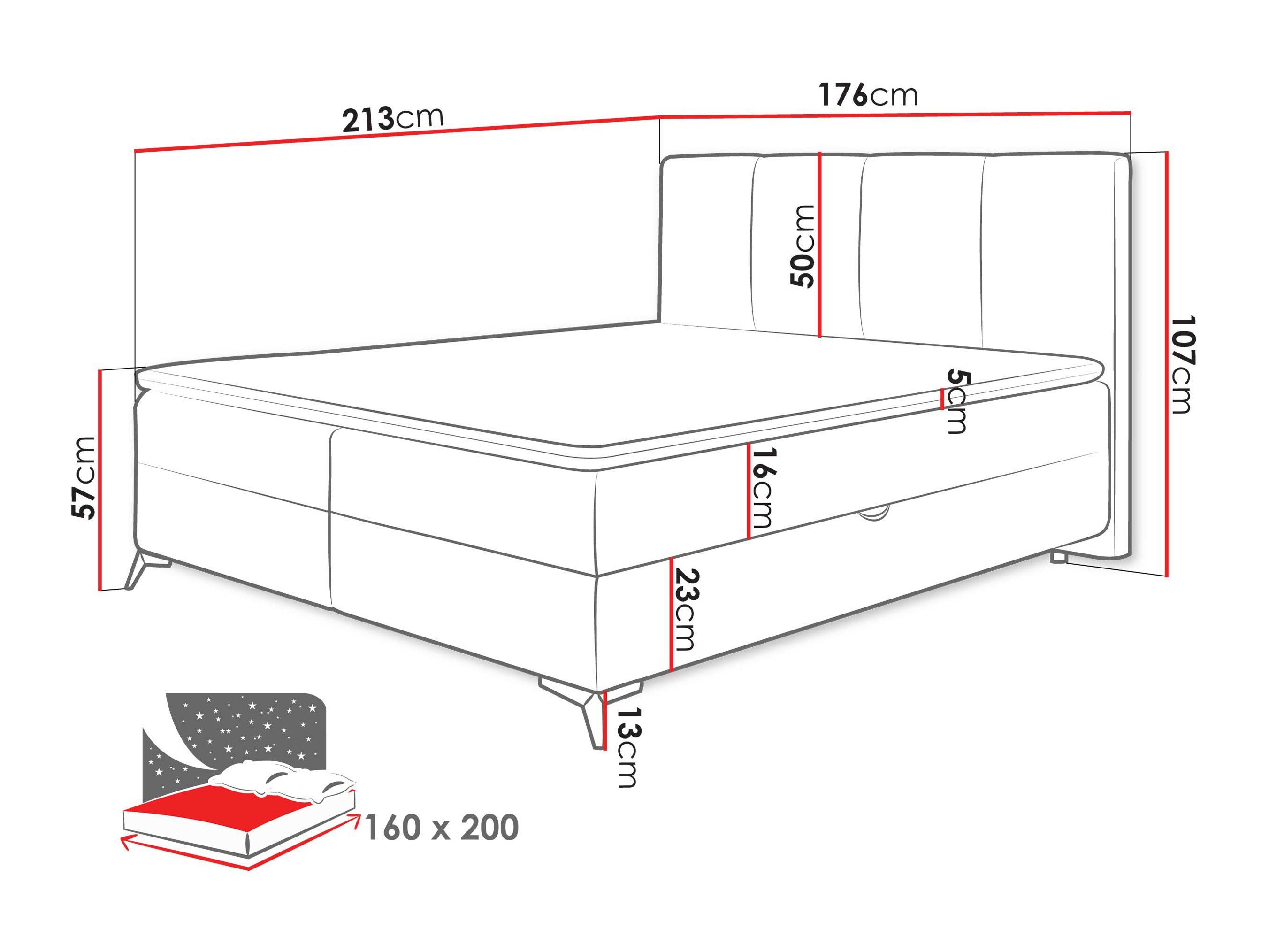 Continental bed Viter (Vibe 06)