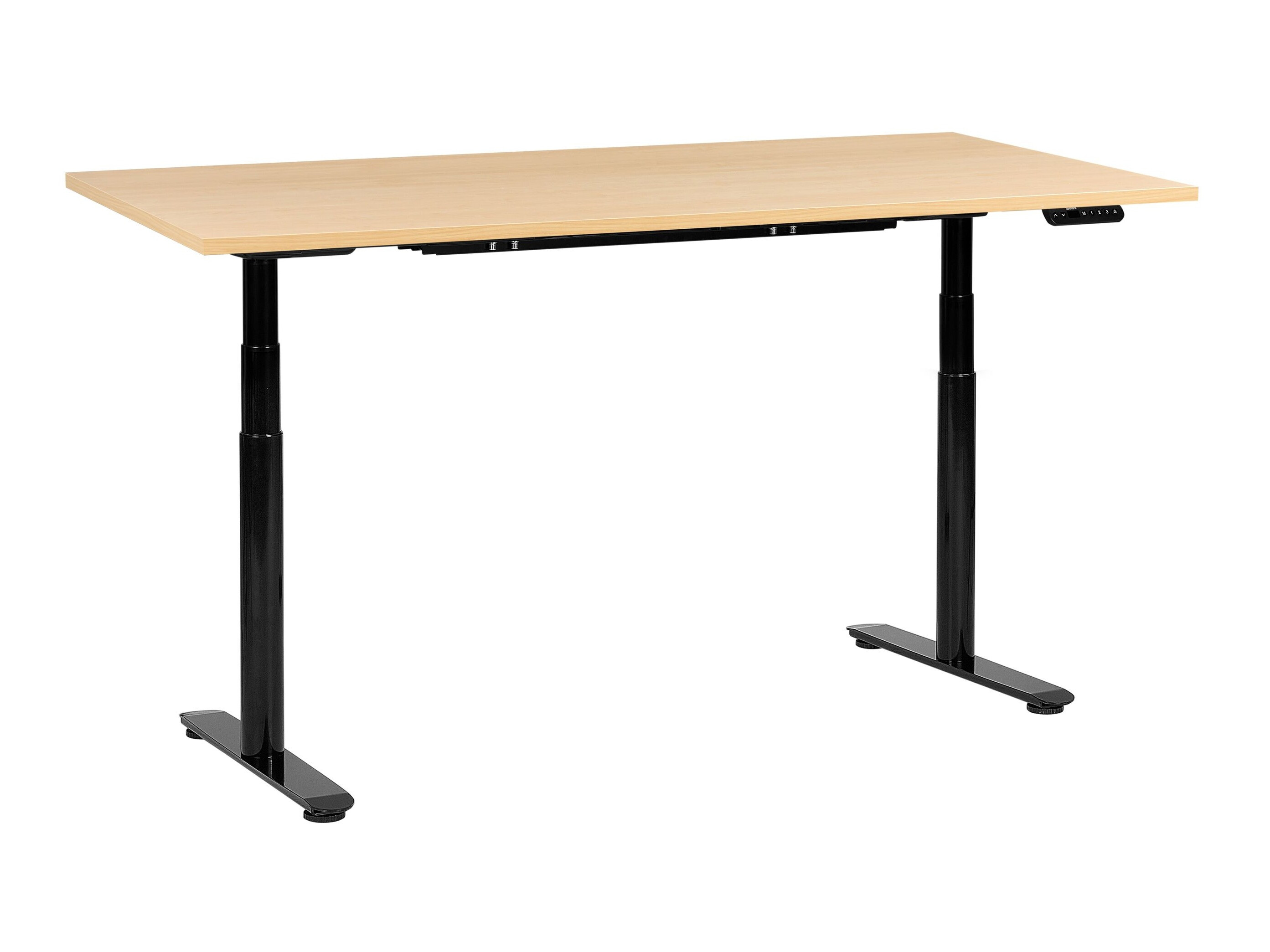 Γραφείο με ρυθμιζόμενο ύψος Berwyn 3188 (Ανοιχτό καφέ)