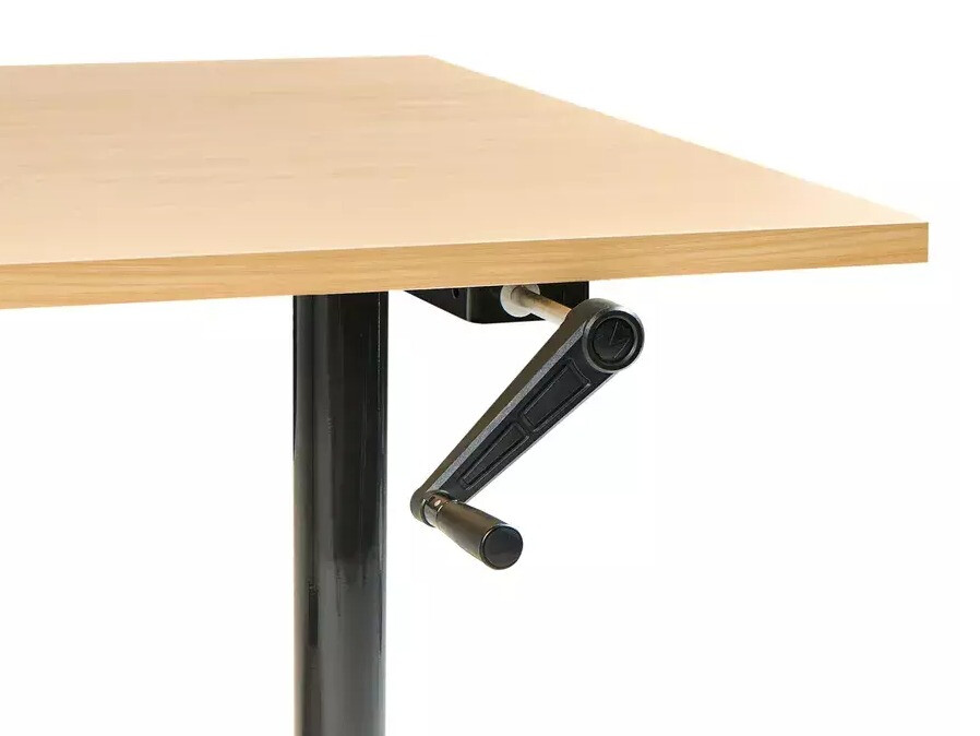 Γραφείο με ρυθμιζόμενο ύψος Berwyn 3192 (Ανοιχτό καφέ)