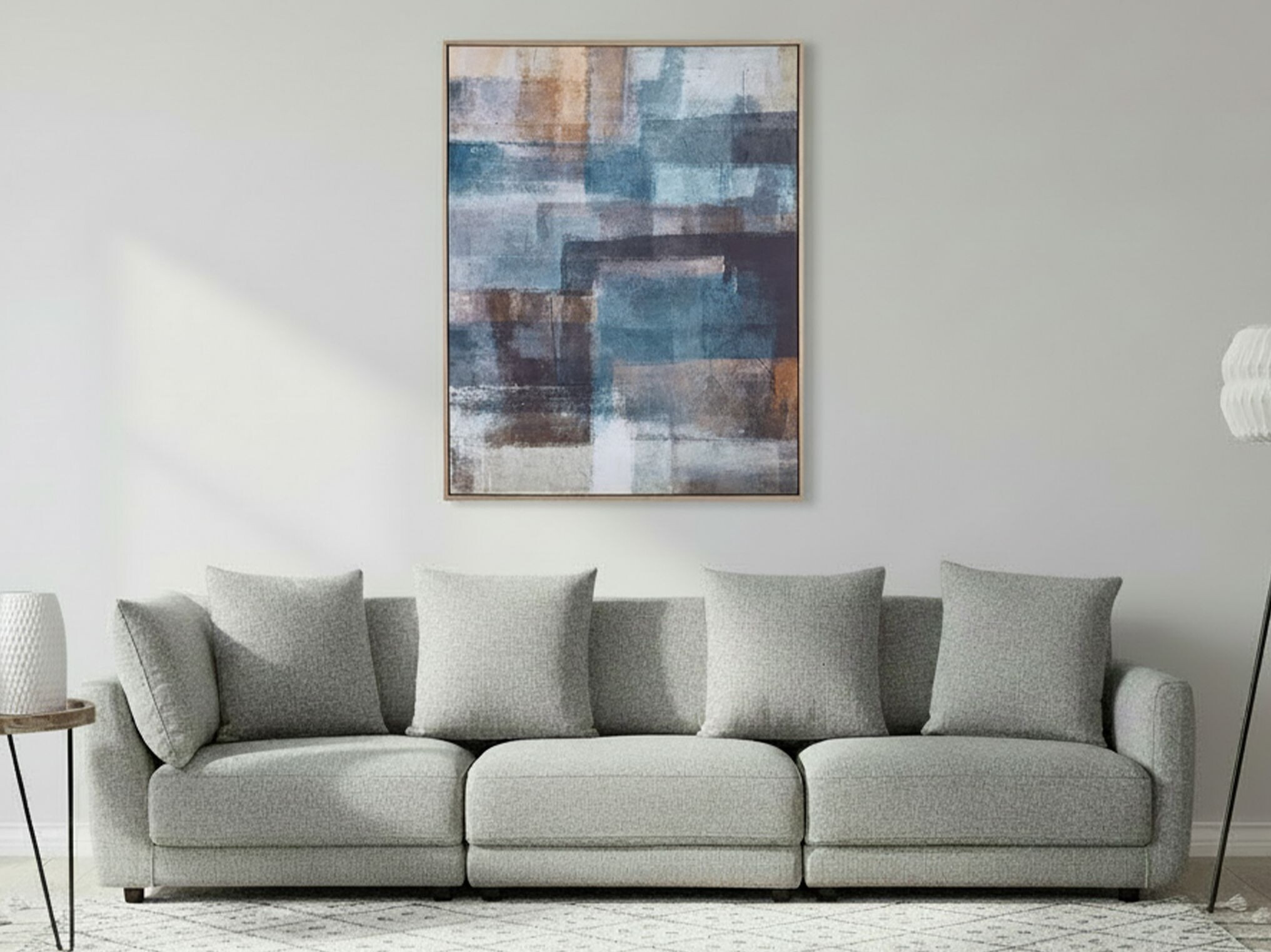 Καναπές Berwyn 3201 (Ανοιχτό γκρι)