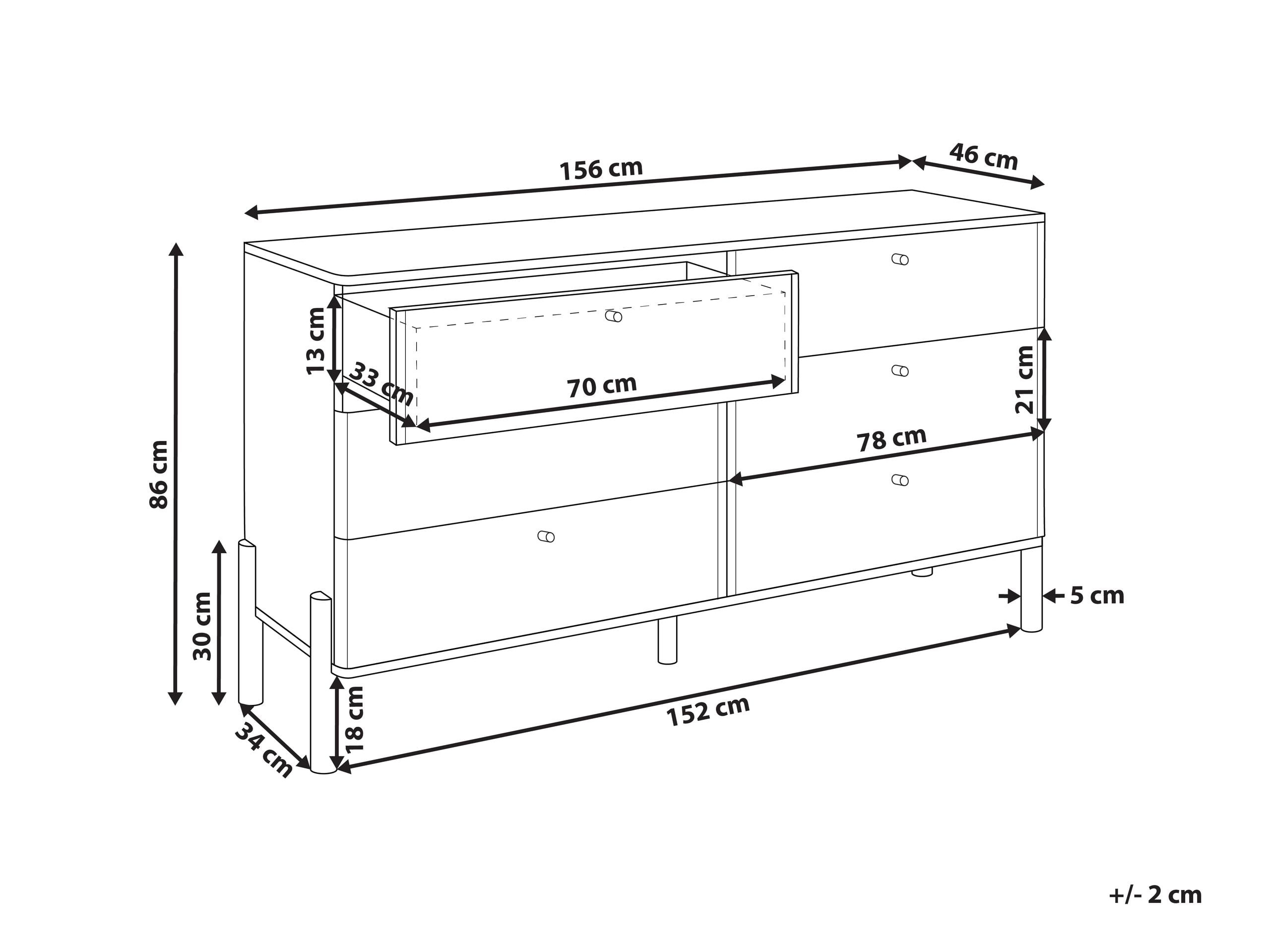 Συρταριέρα Berwyn 3202