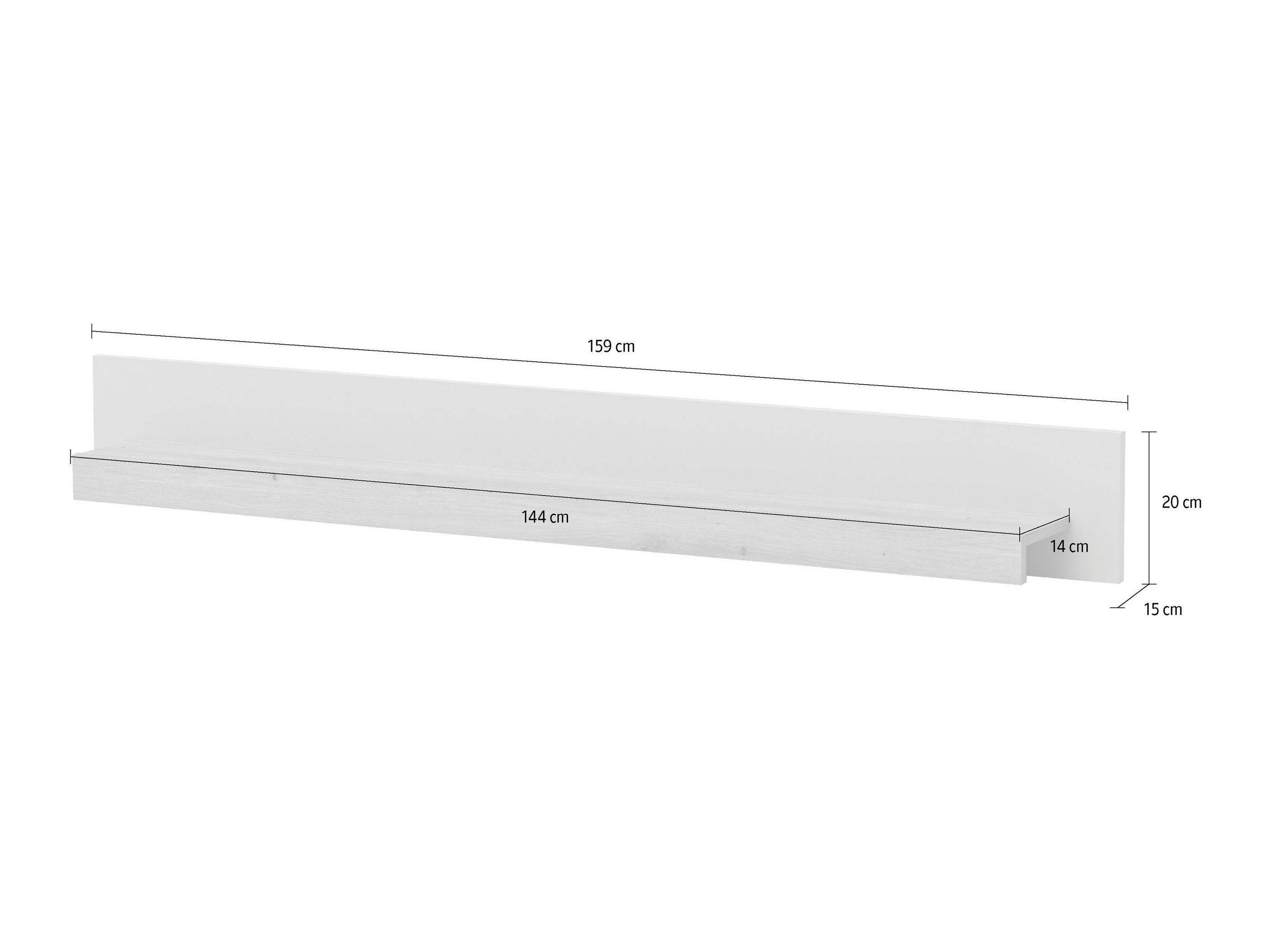 Ράφι τοίχου Ferciro 102