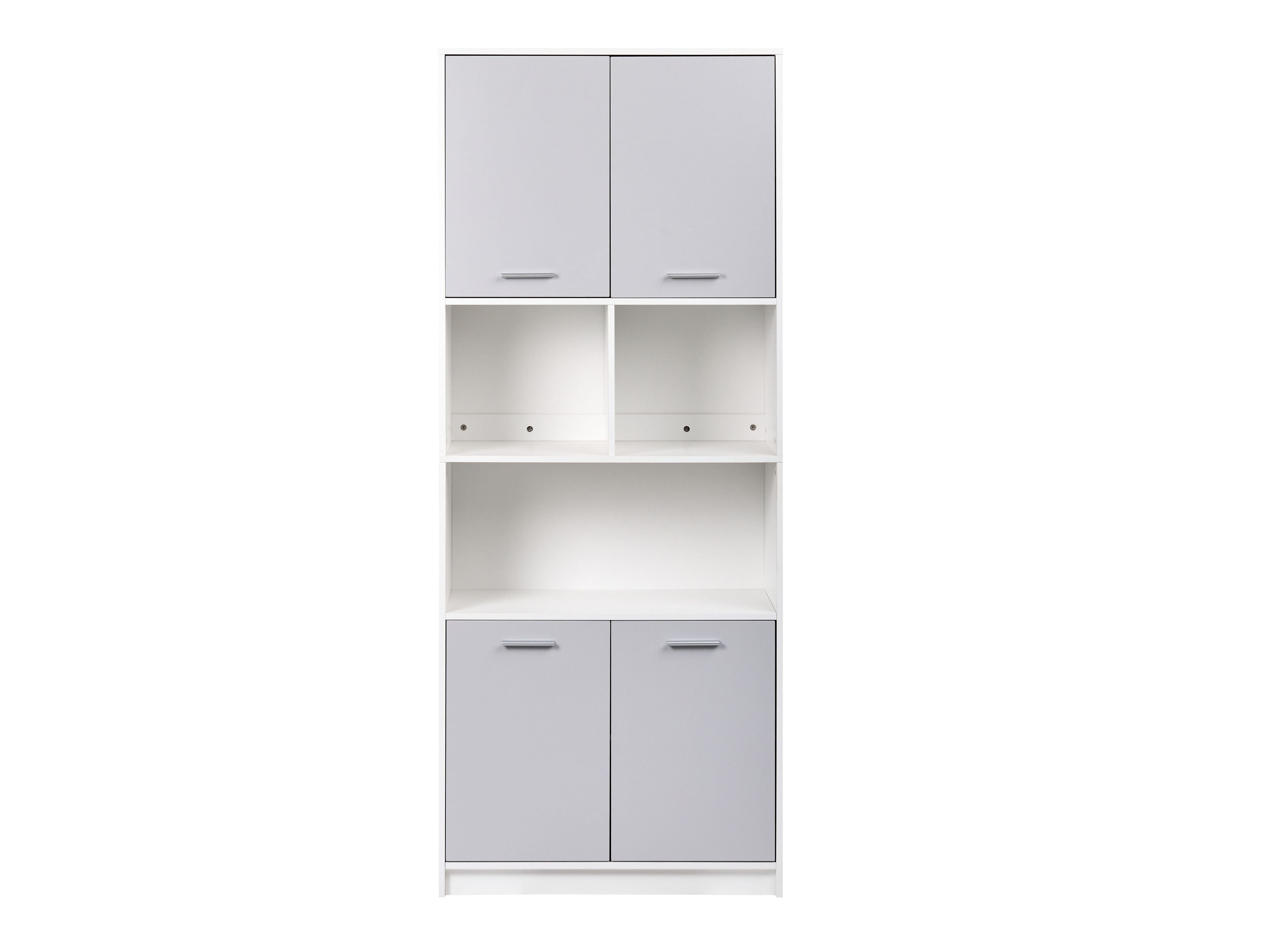 Βιβλιοθήκη Catferu 111 (Άσπρο + Γκρι)