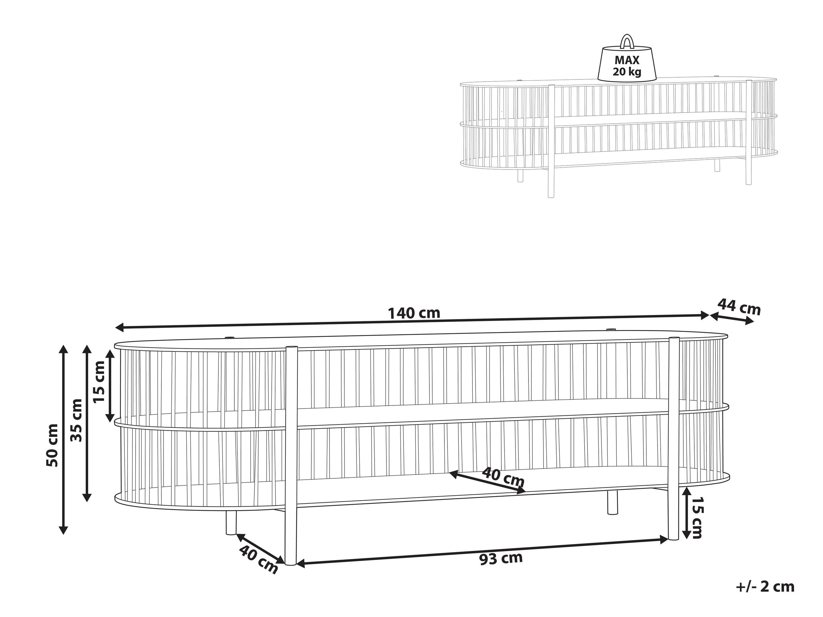 TV stand Berwyn 3205