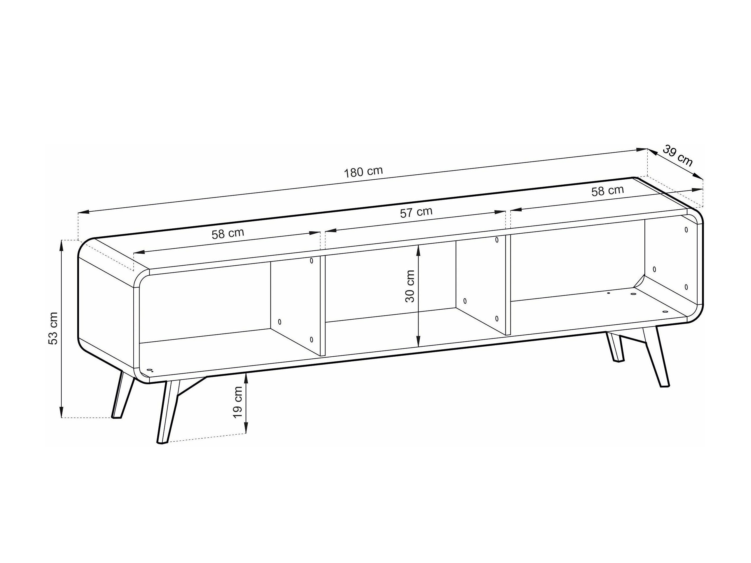 Έπιπλο τηλεόρασης Vesdore 100