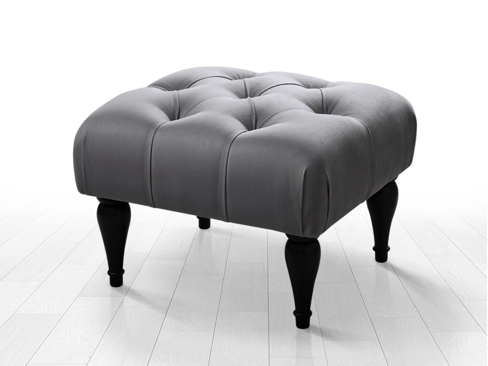 Σκαμπό σαλονιού Altadena 511 (Γκρι)